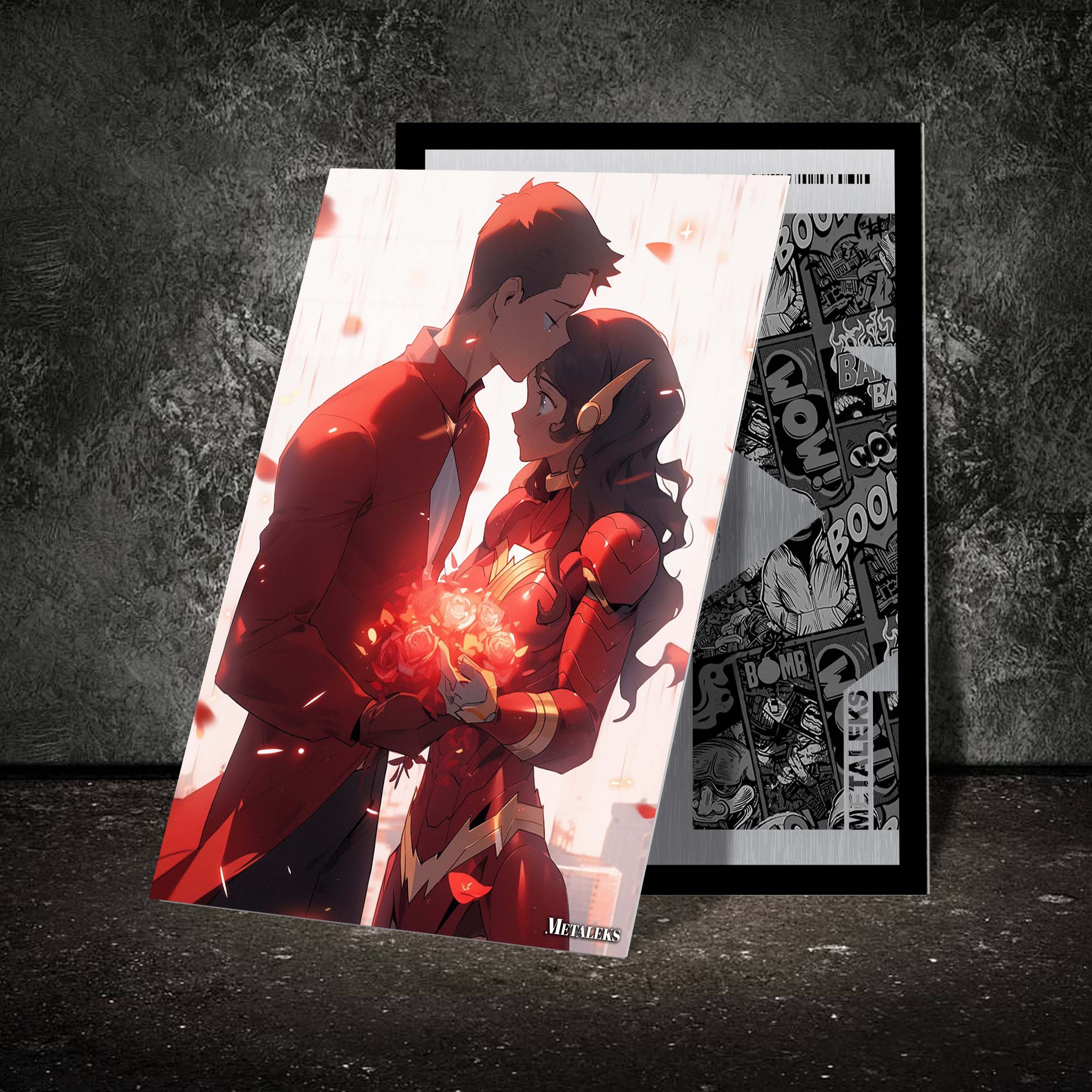 Scarlet Speedsters_ Flash and Iris's Fast-Paced Love Story-designed by @theanimecrossover