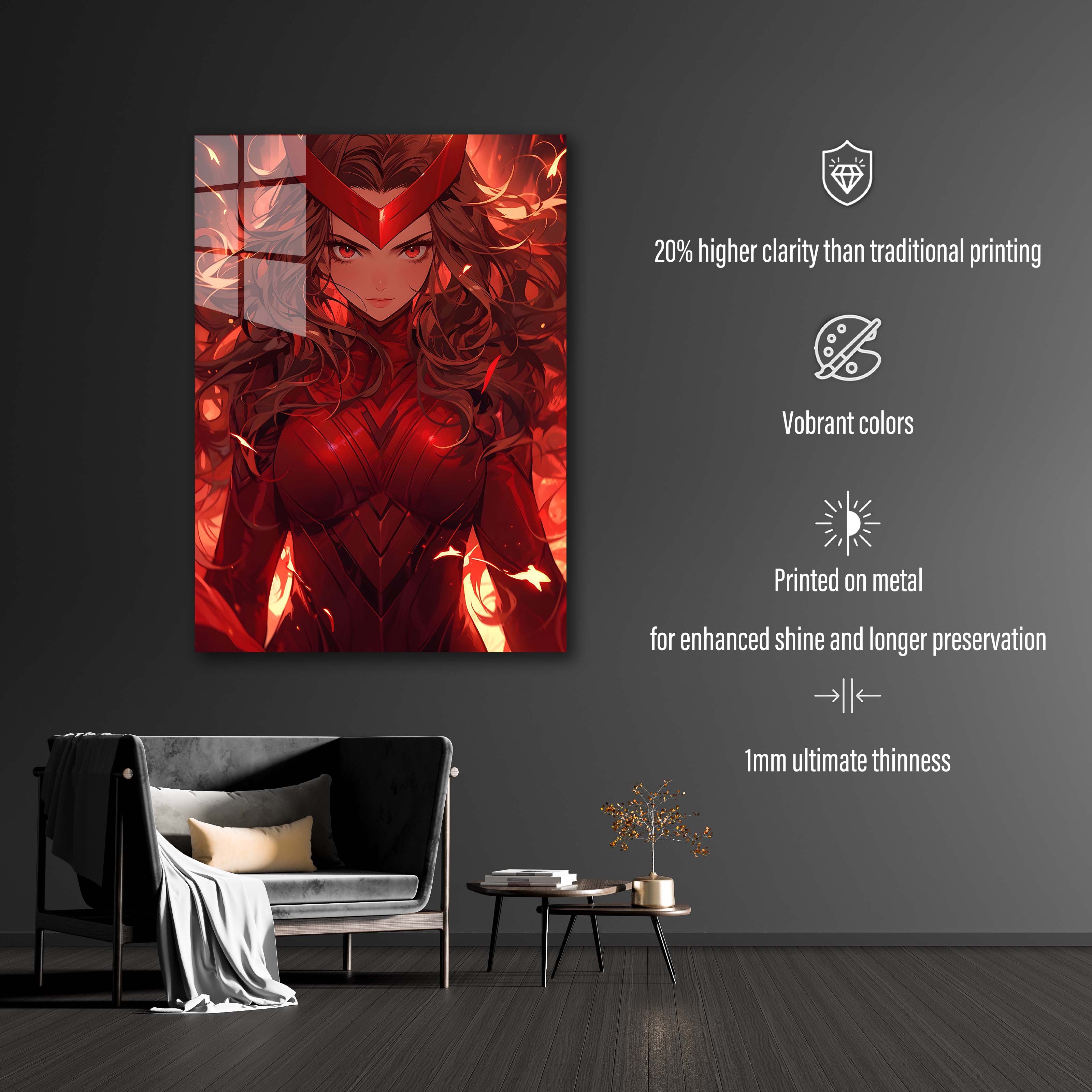 Scarlet Witch-designed by @Artfinity