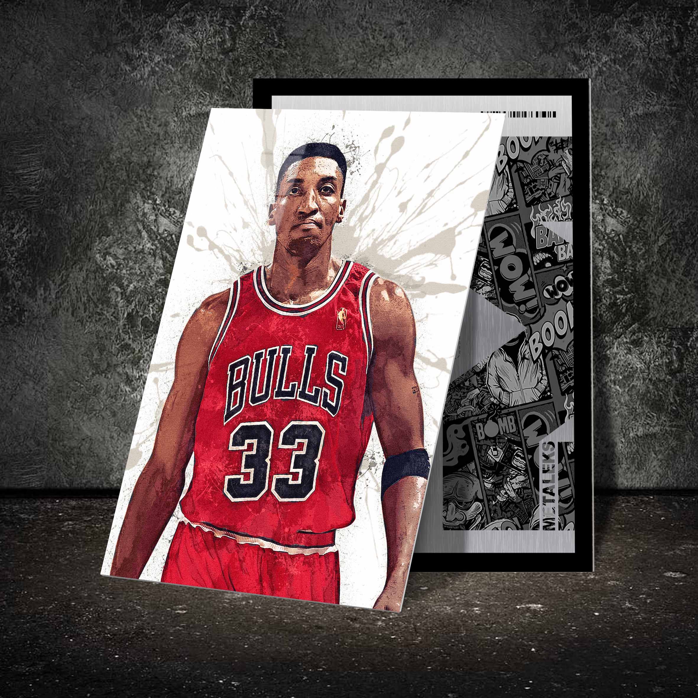 Scottie Pippen Chicago Bulls-designed by @Hoang Van Thuan