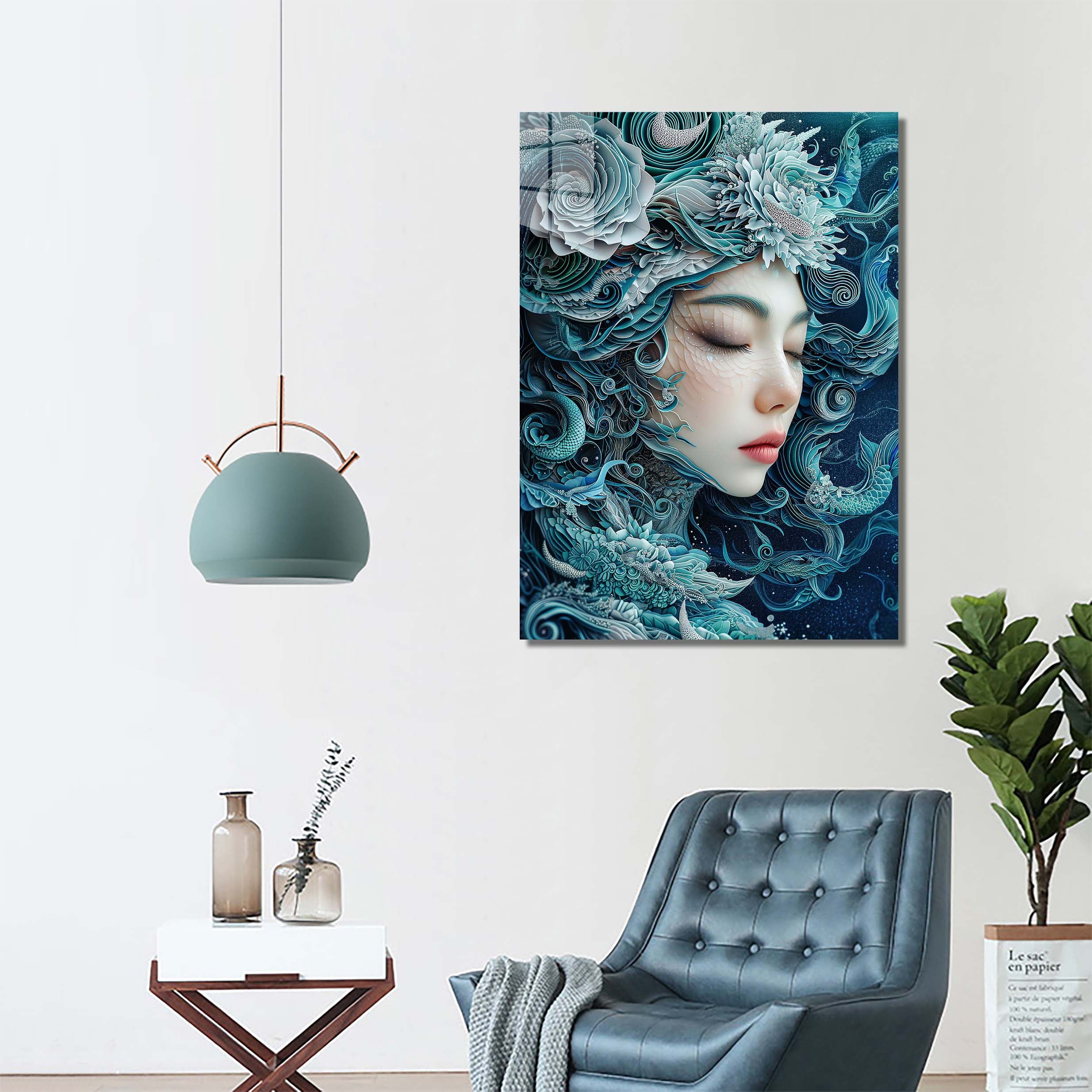 Sea Goddess-designed by @Ai_inkdreams
