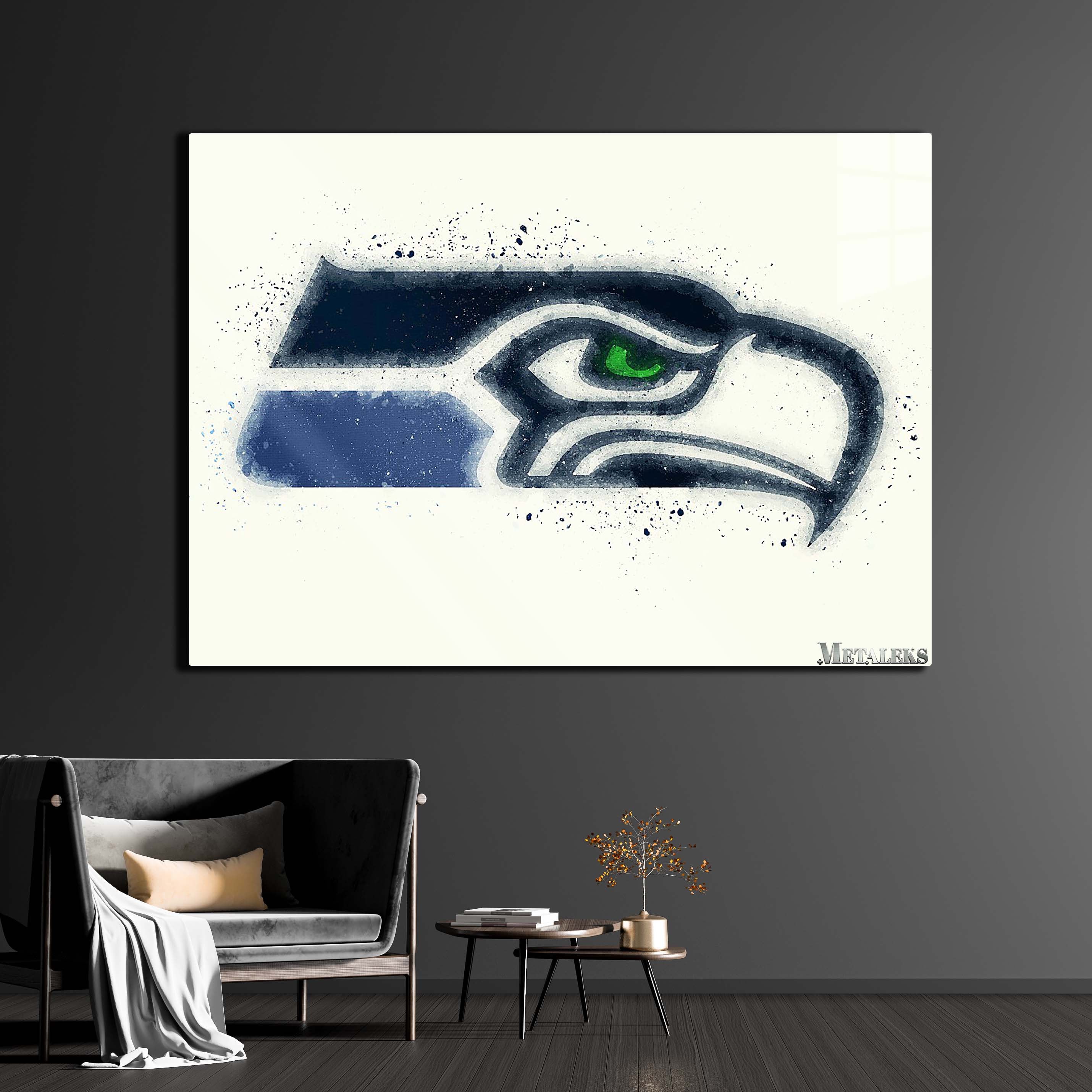 Seattle Seahawks Watercolor