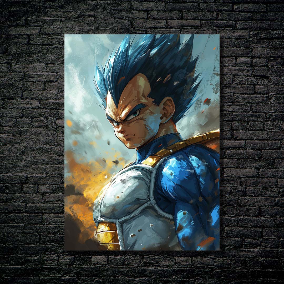 Seiyan Vegeta DBZ 8-designed by @SAMCRO