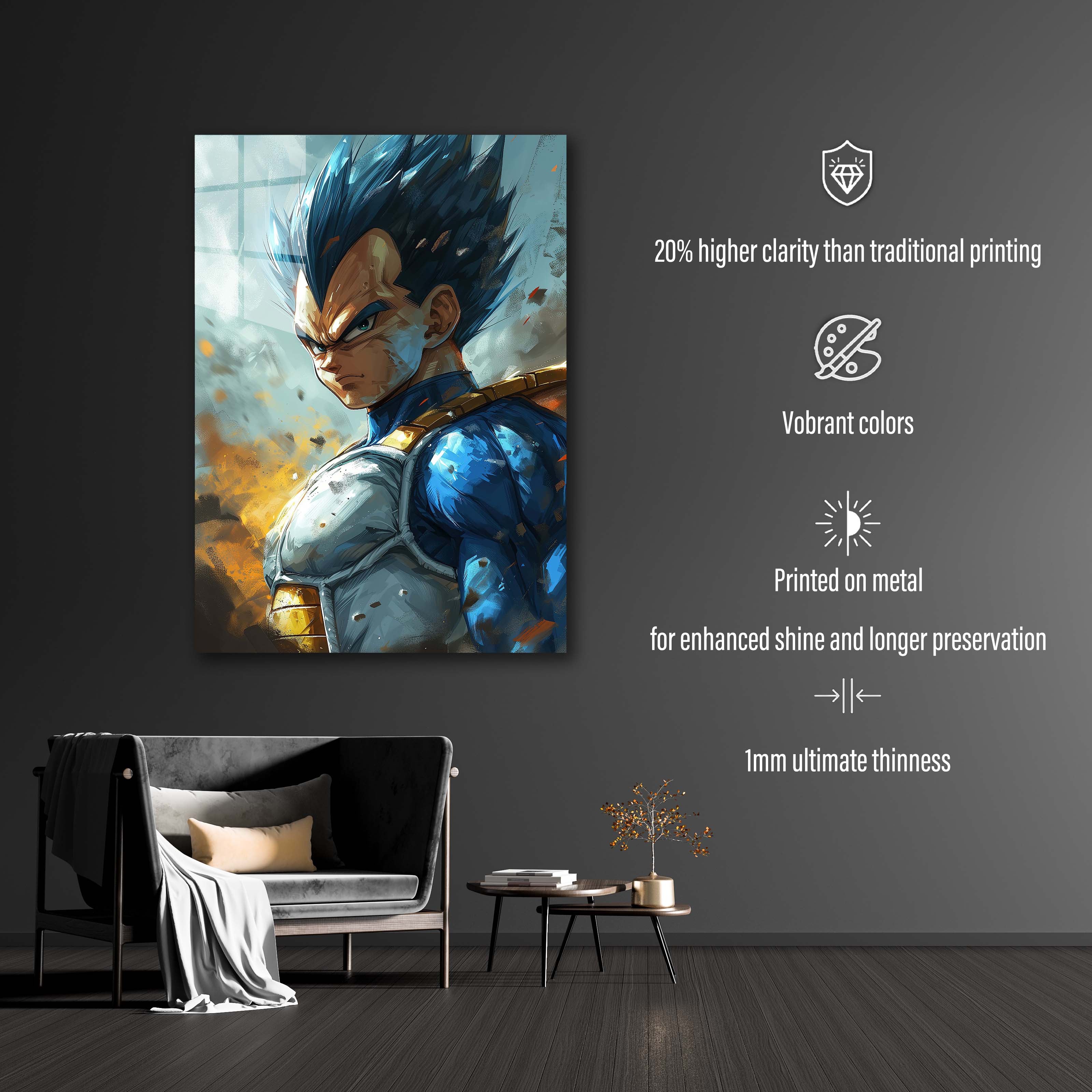 Seiyan Vegeta DBZ 8