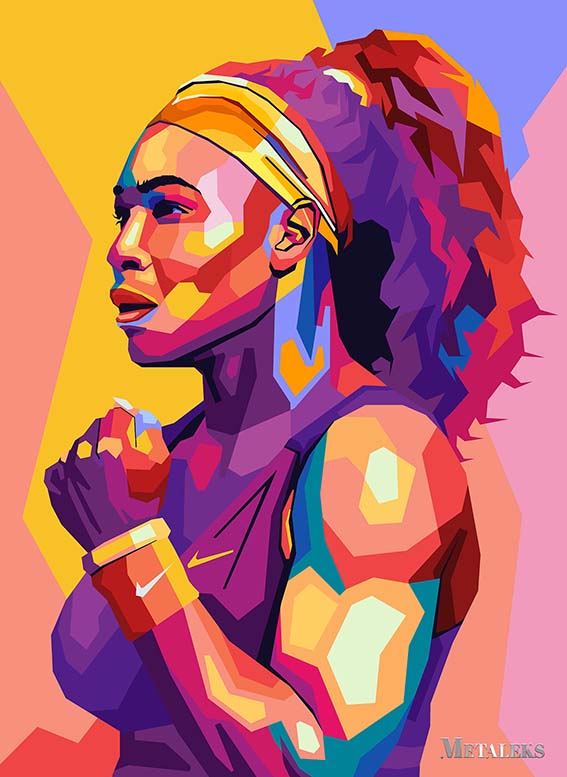 Serena Wiliam Wpap Pop Art2