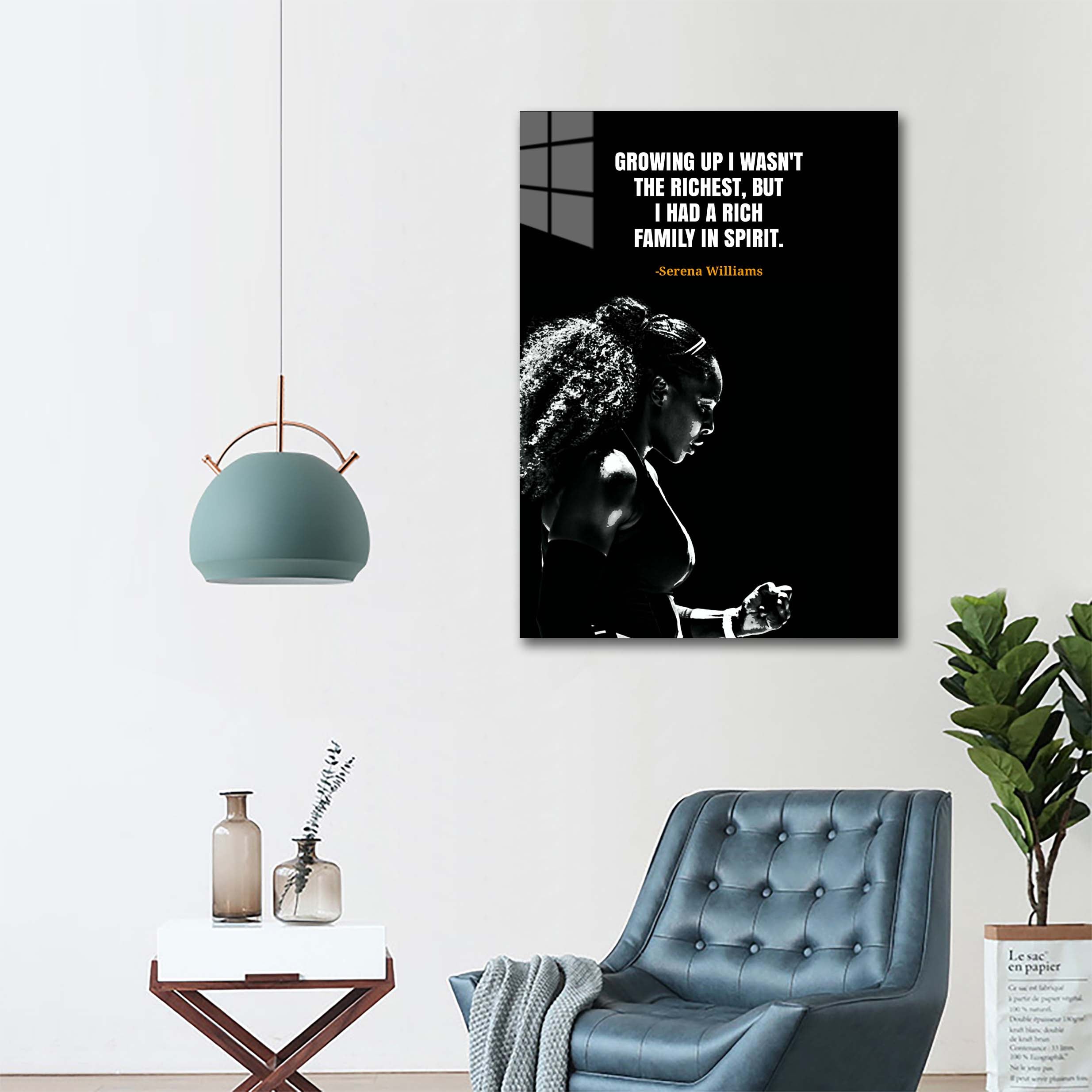 Serena Williams quote -designed by @Pus Meong art