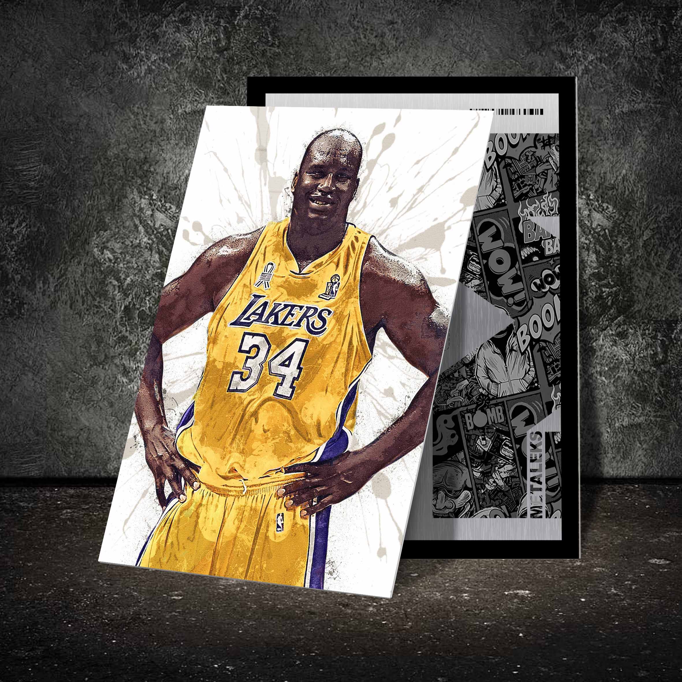 Shaquille O’Neal LA Lakers-designed by @Hoang Van Thuan
