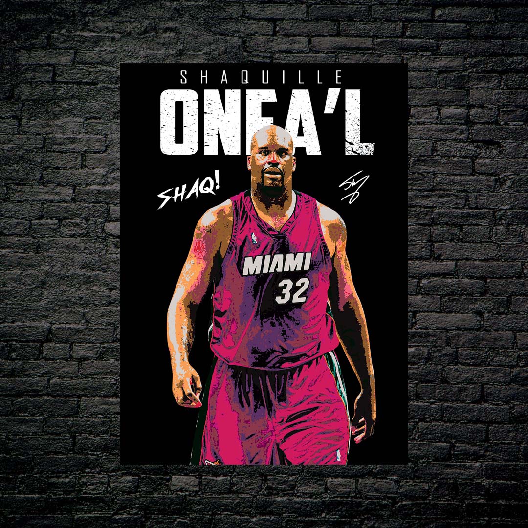 Shaquille O'neal v1-designed by @My Kido Art