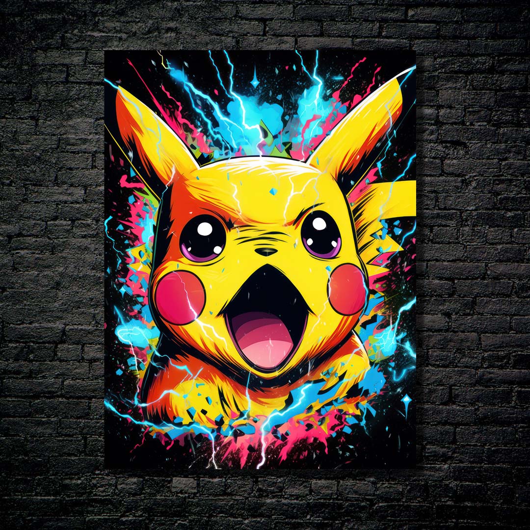 Pikachu2-Artwork by @Silentheal