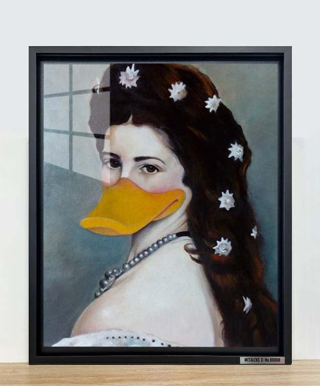 Sissi Daisy Duck- ARTWORK BY katysart.artis