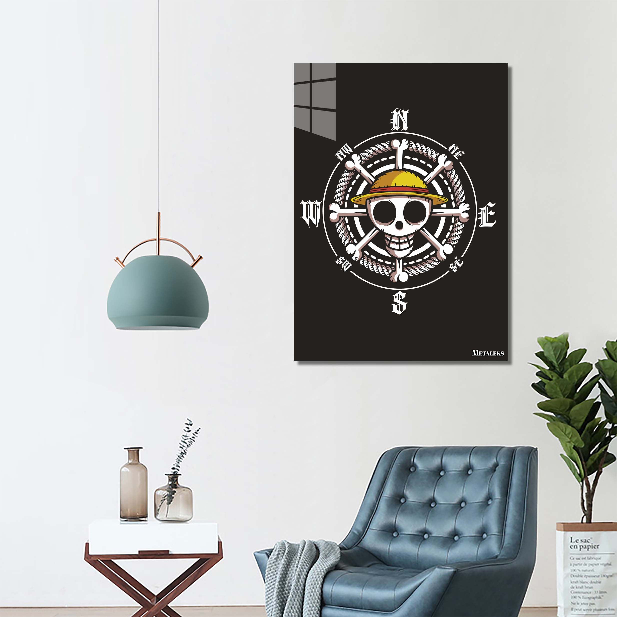 Skull Compass-designed by @Illust Artz