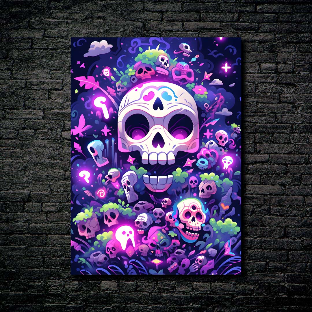 Skull Island -designed by @colour.scribbler