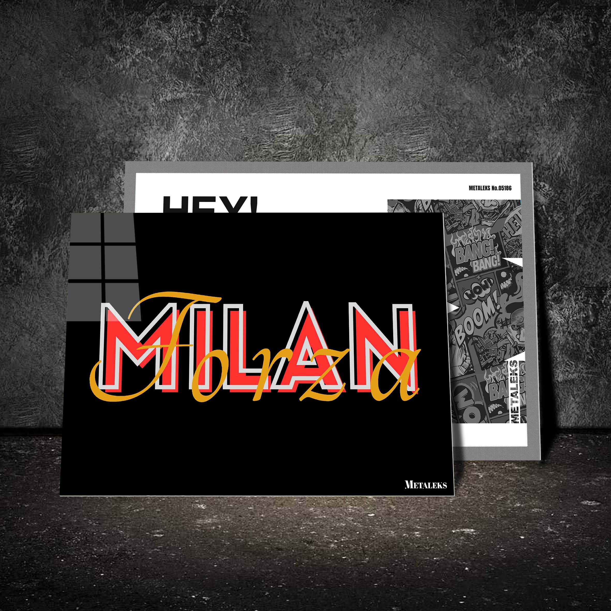 Slogan Forza Milan-designed by @Wijaki Thaisusuken