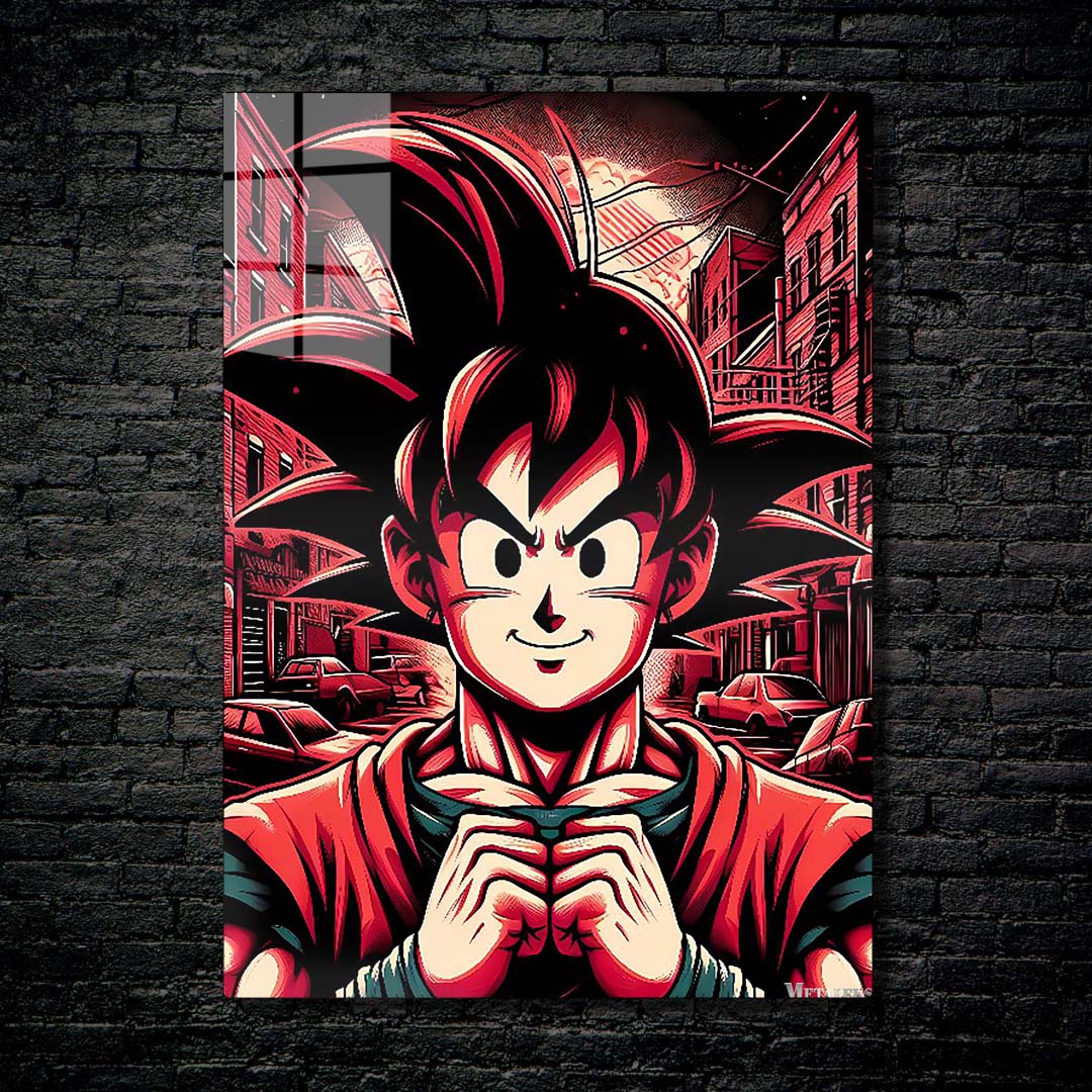 Son Goku The Zenith of Power-Artwork by @Lucifer Art2092