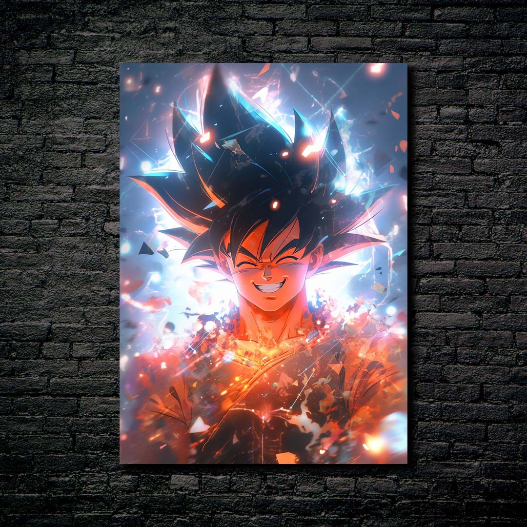 Son Goku-designed by @theanimecrossover