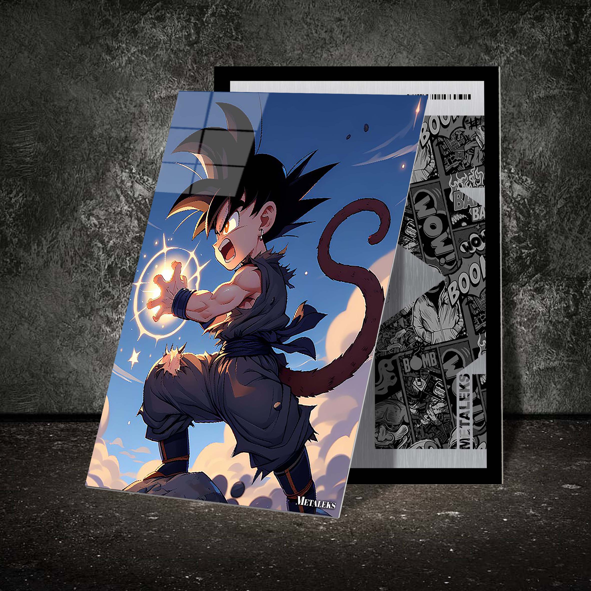 Son Goku the Eternal Conqueror-designed by @Lucifer Art2092