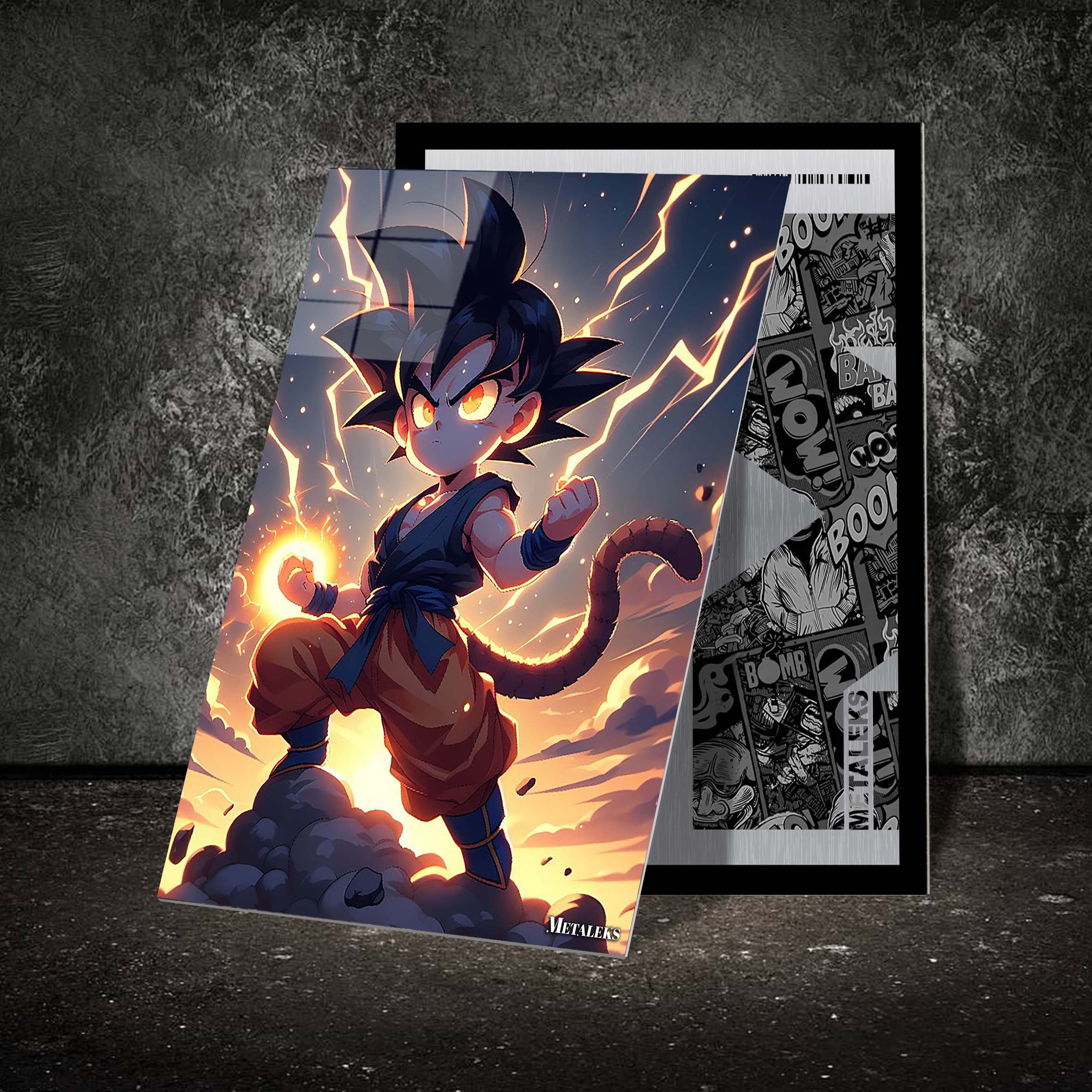 Son Goku the Eternal Guardian-designed by @Lucifer Art2092
