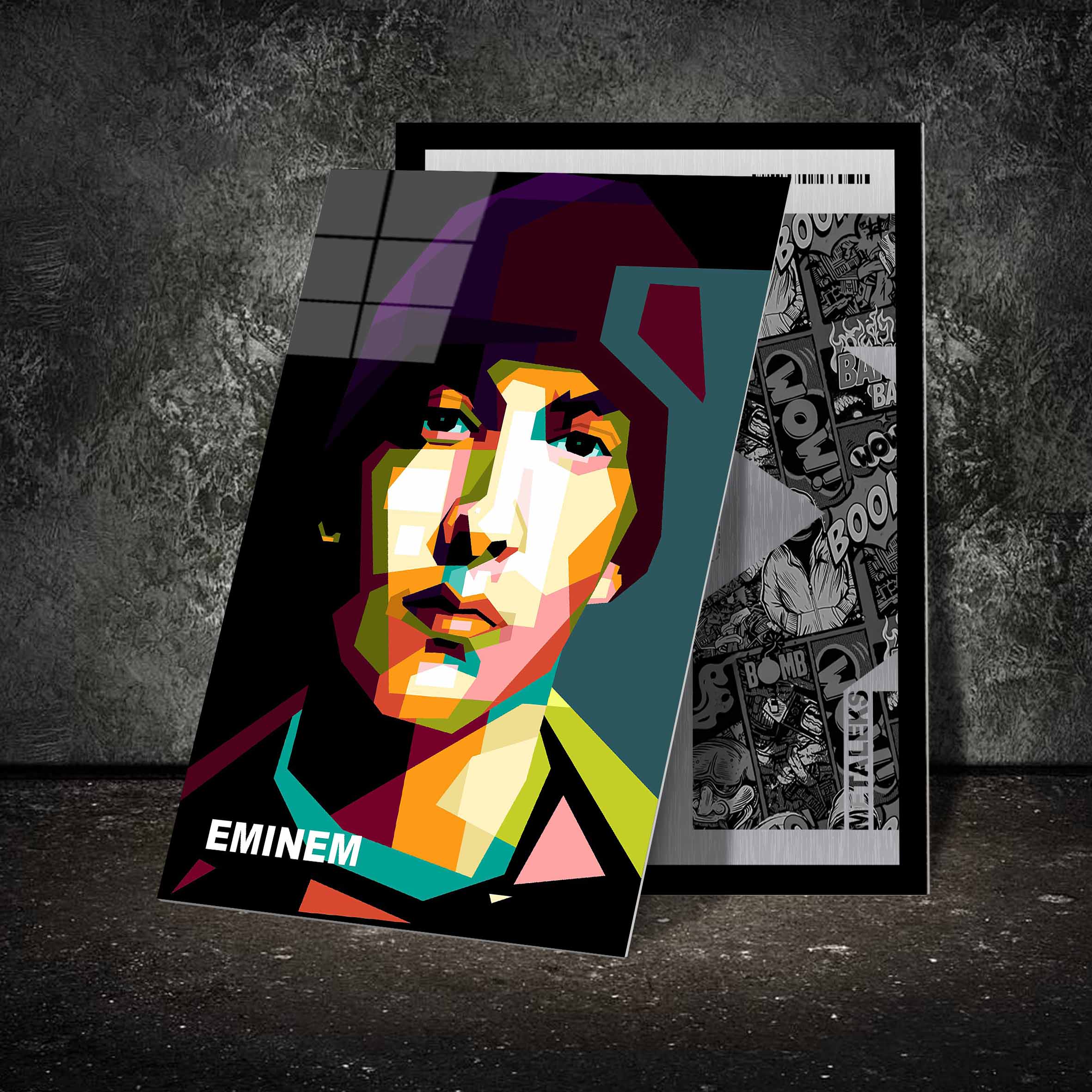 Special Limited art Rapper Eminem in illustration-designed by @Amirudin kosong enam