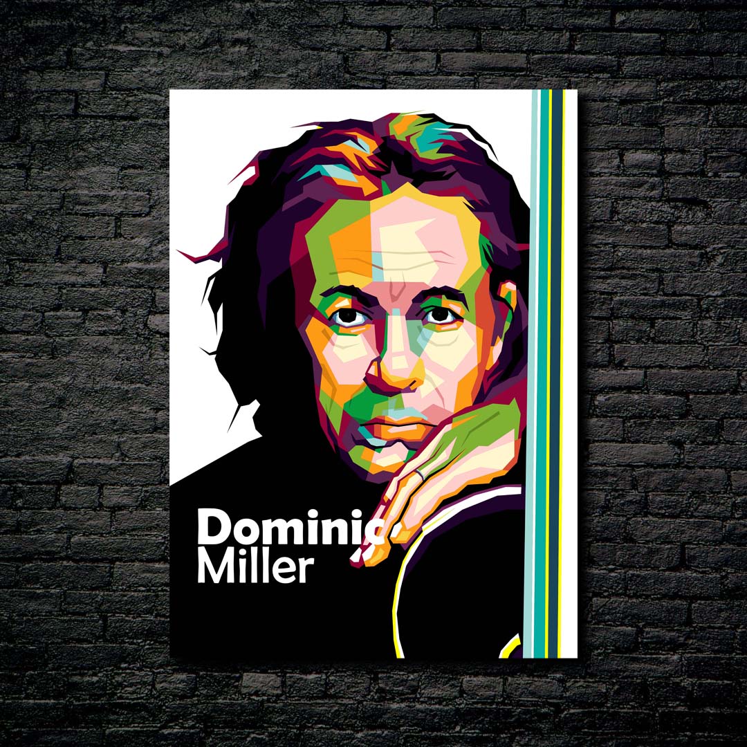 Special edition Legend music in wpap trending DOMINIC MILLER-designed by @Amirudin kosong enam