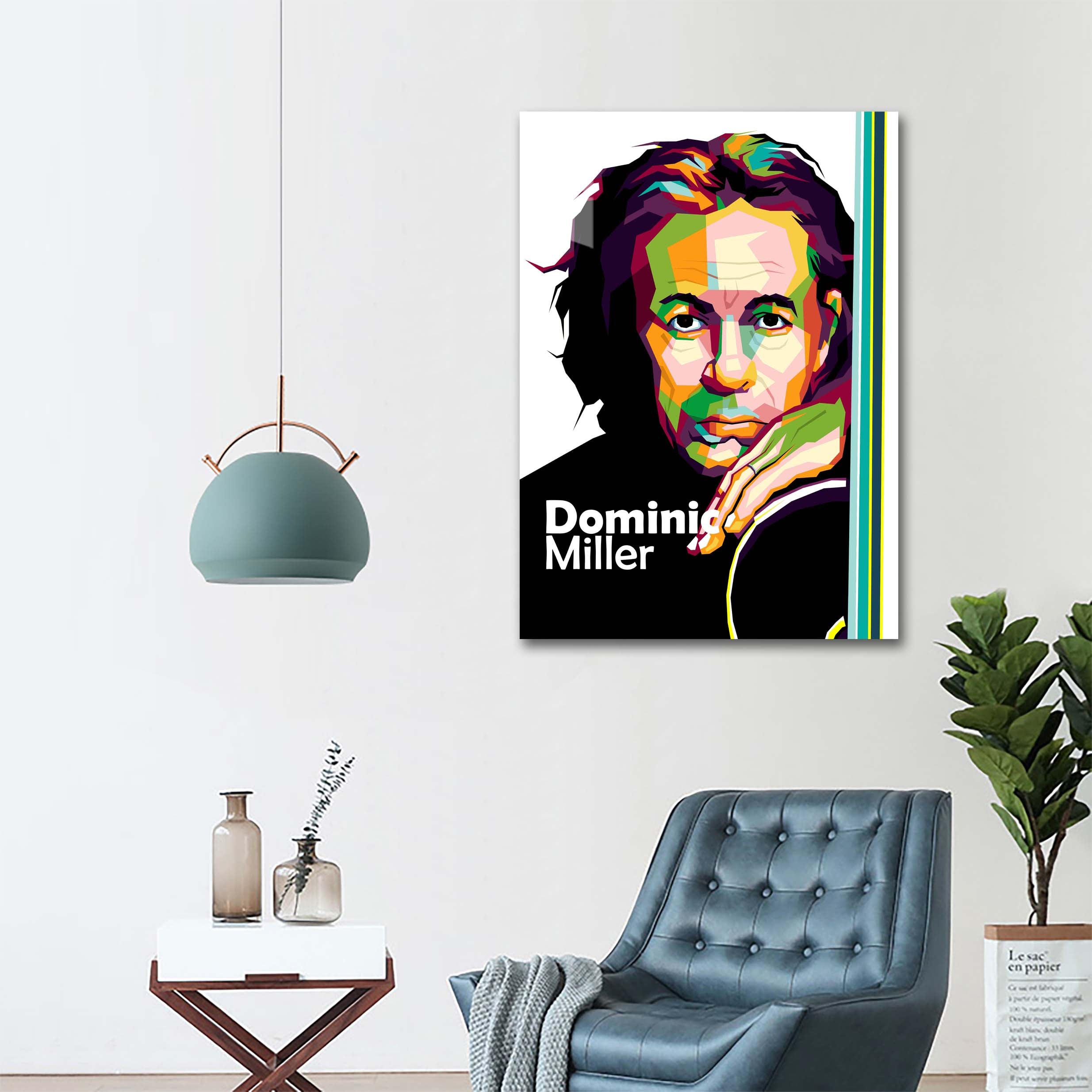 Special edition Legend music in wpap trending DOMINIC MILLER-designed by @Amirudin kosong enam
