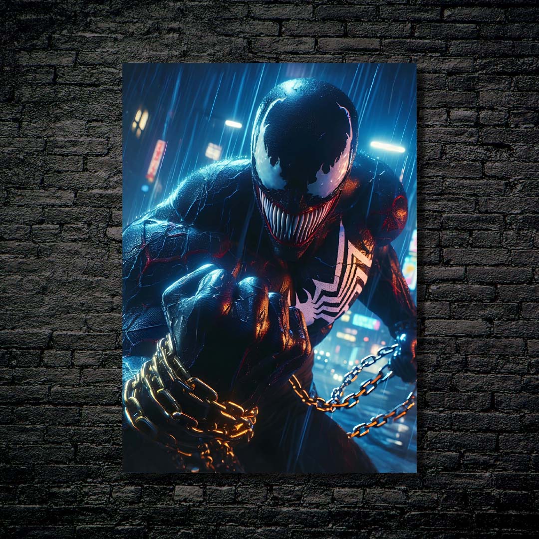 Spider-Venom (Eddie Brock)-designed by @Dreamaivision