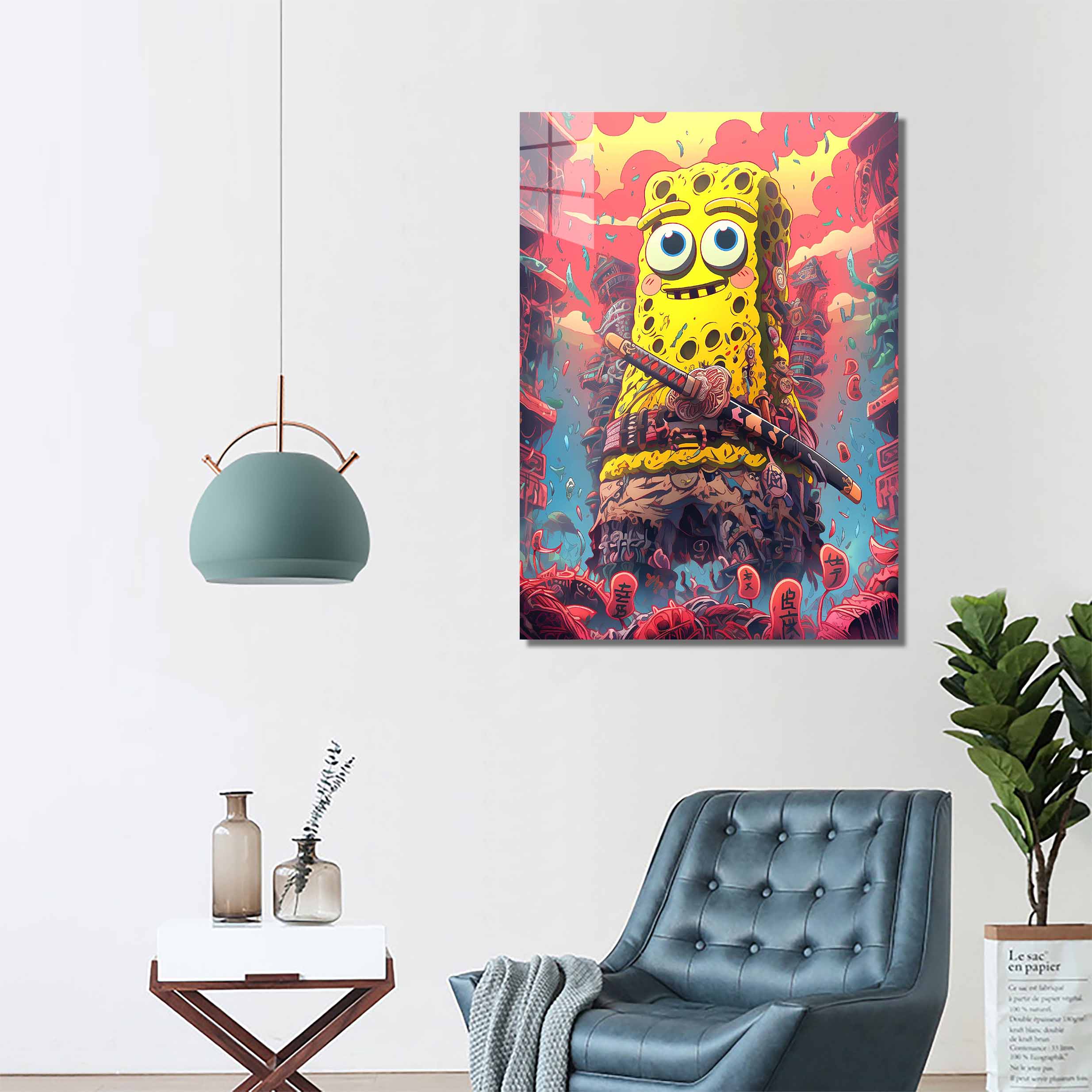 Spongebob-designed by @Minty Art