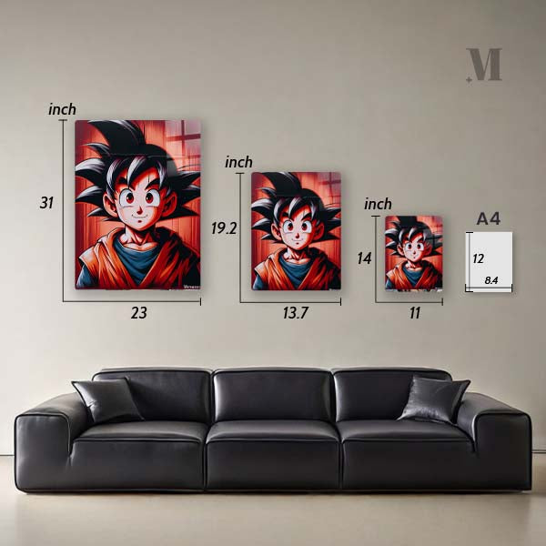 Sson Goku Smile-Artwork by @Lucifer Art2092