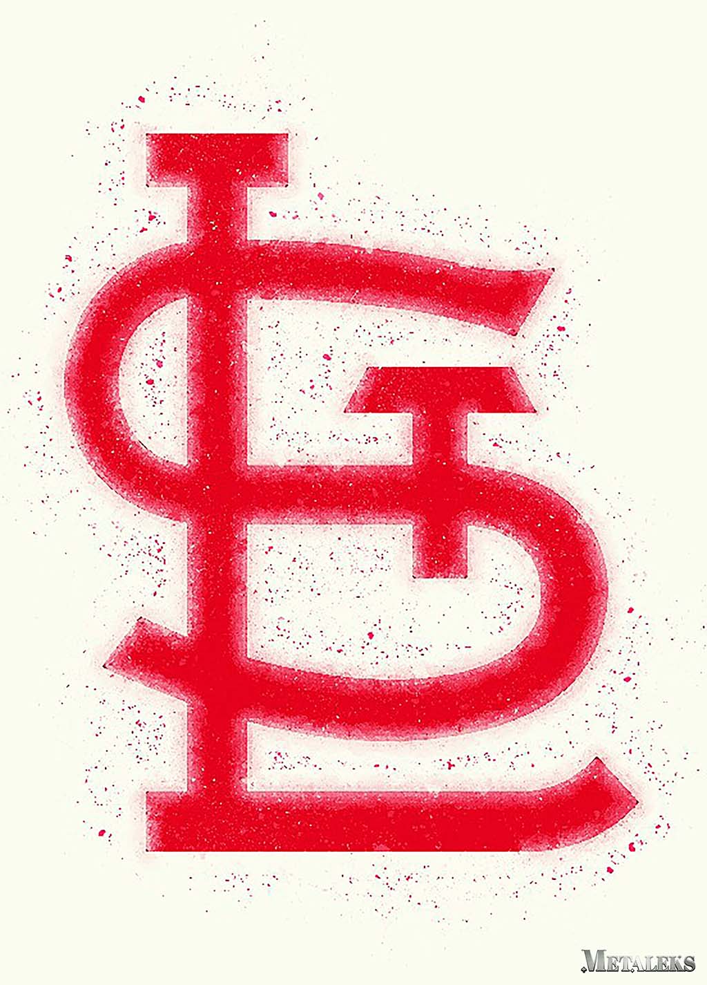 St Louis Cardinals Watercolor