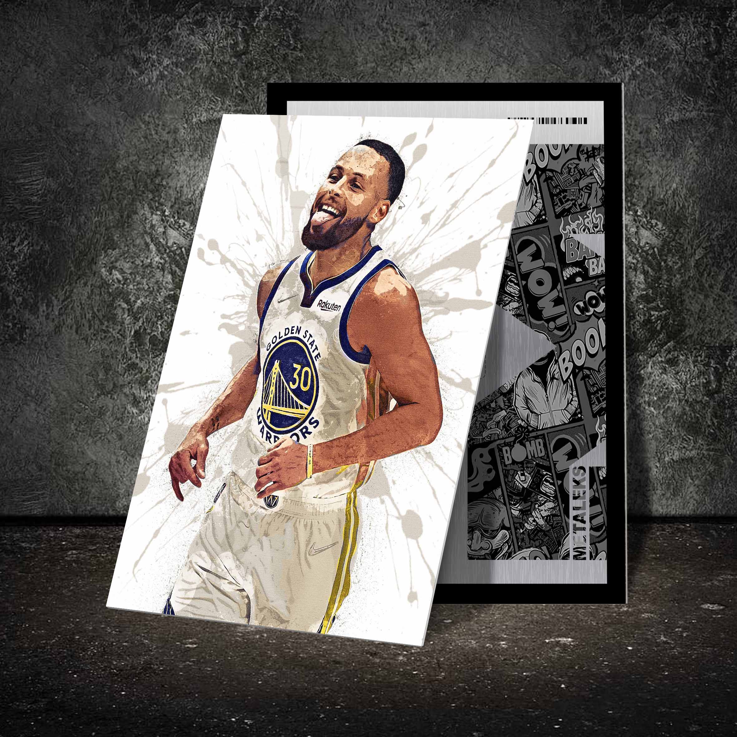 Stephen Curry Golden State Warriors 1-designed by @Hoang Van Thuan