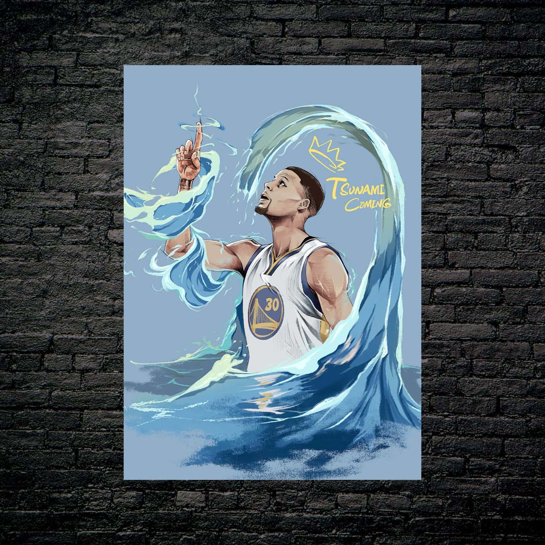 Stephen Curry-designed by @My Kido Art