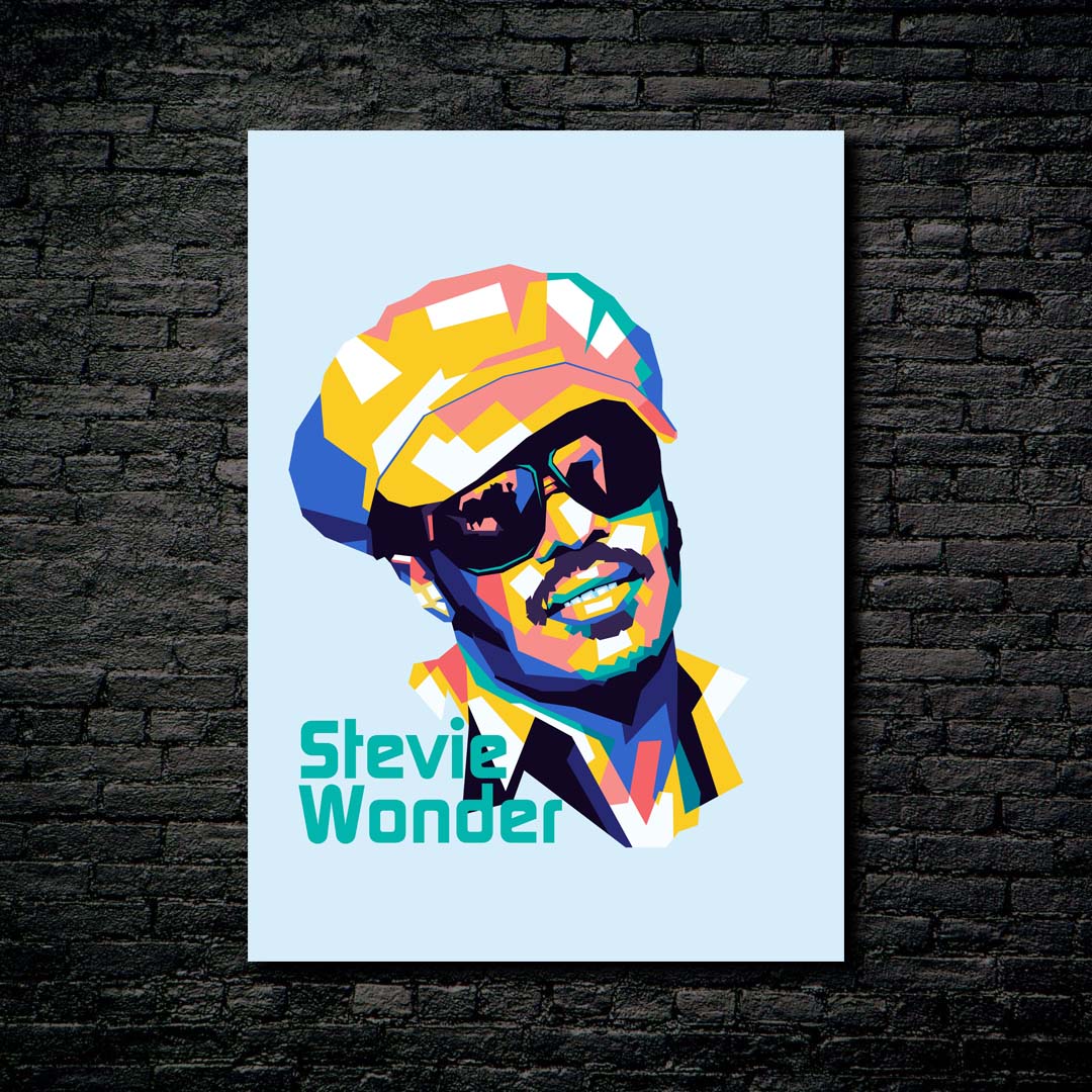 Stevie Wonder-01-Artwork by @Wpapmalang