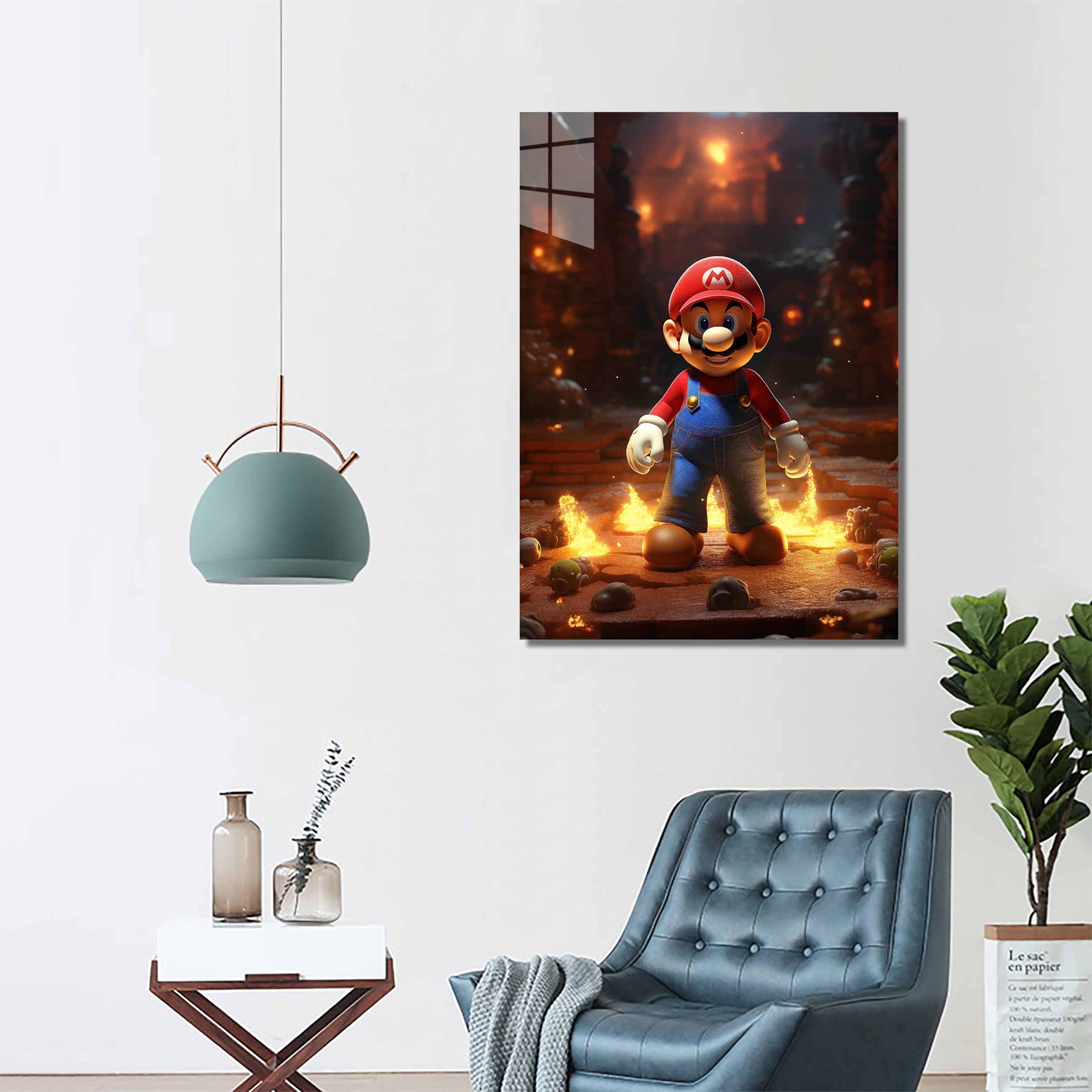 Super Mario Gaming 11-Artwork by @SAMCRO