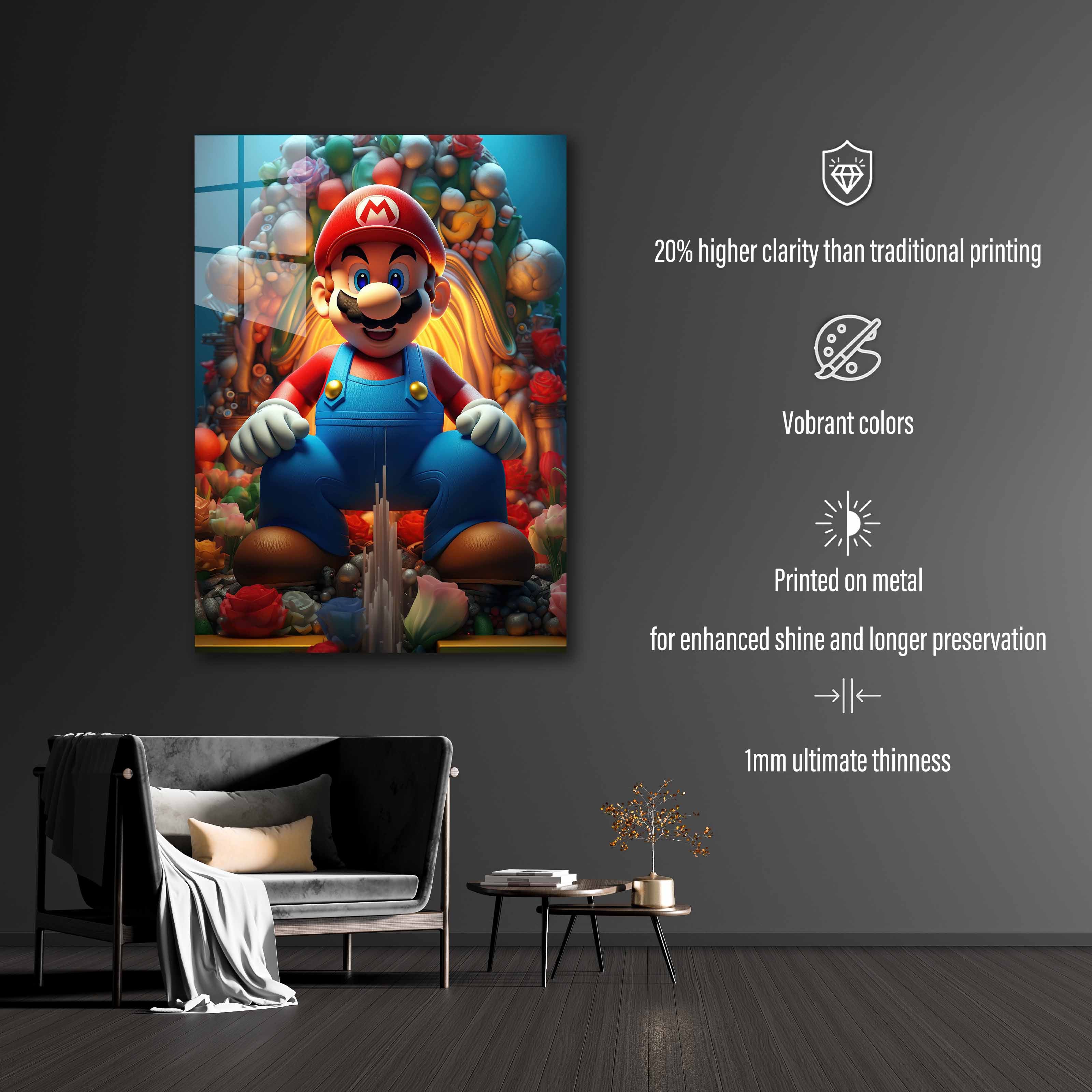 Super Mario Gaming 12-designed by @SAMCRO