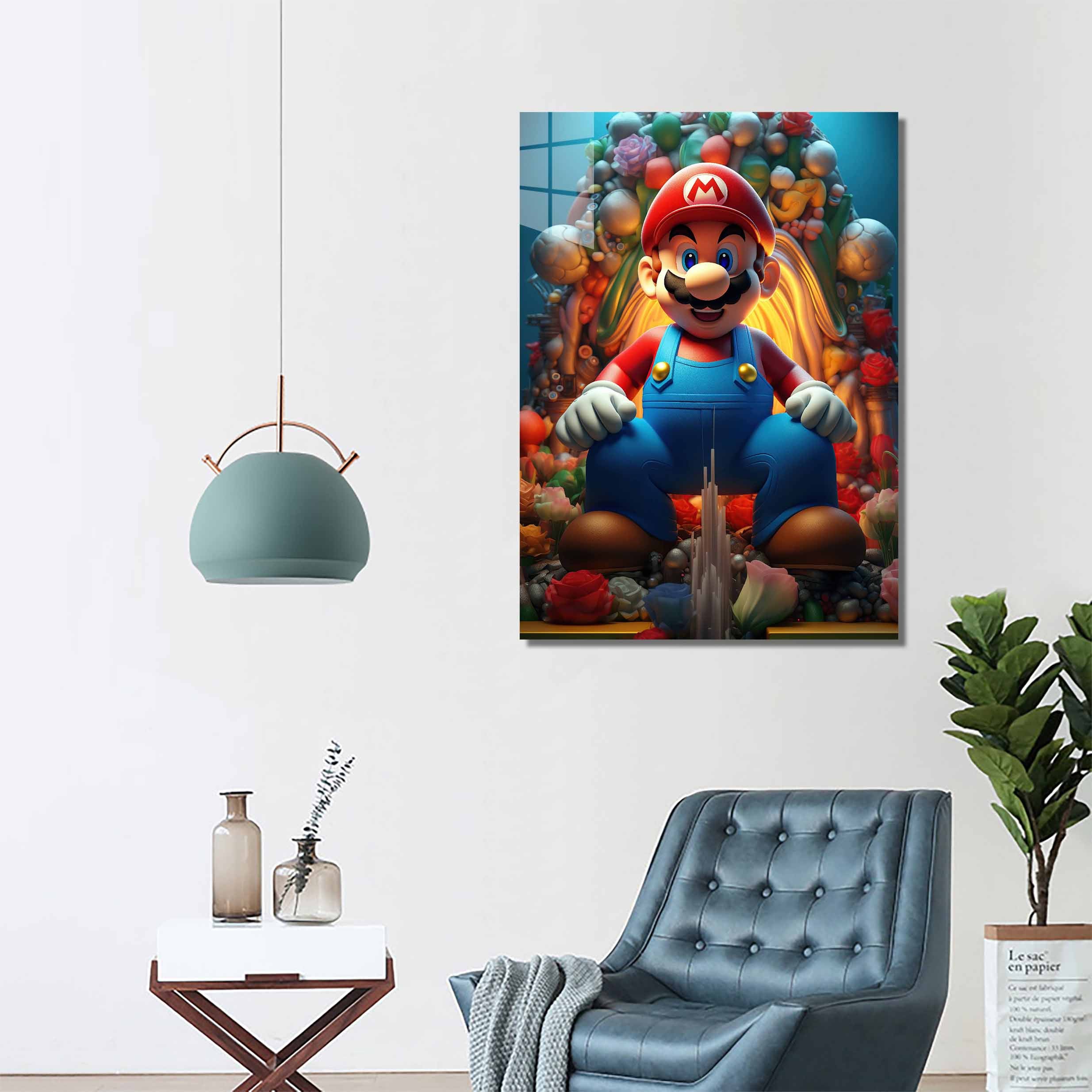 Super Mario Gaming 12-Artwork by @SAMCRO