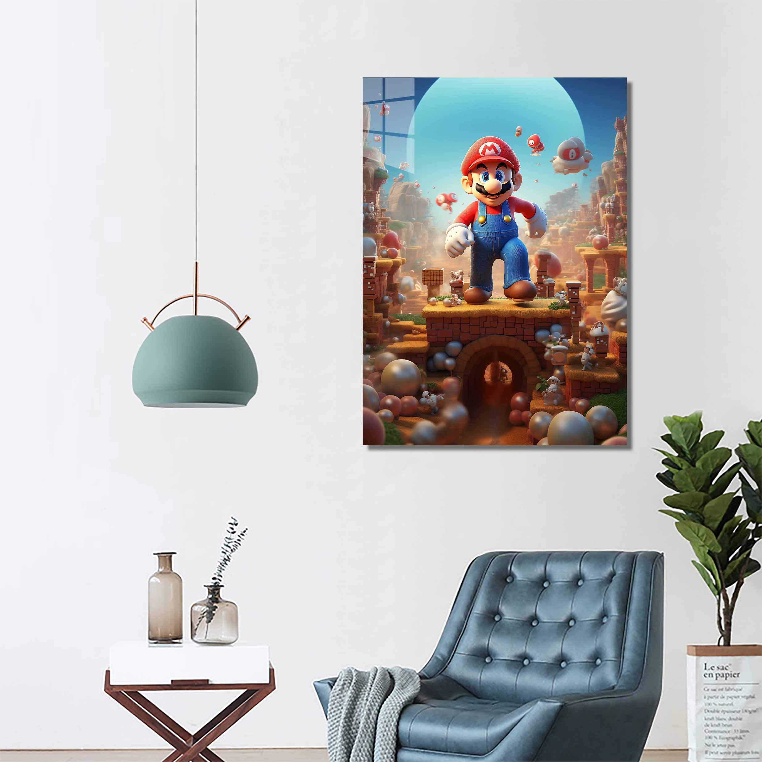 Super Mario Gaming 13-Artwork by @SAMCRO