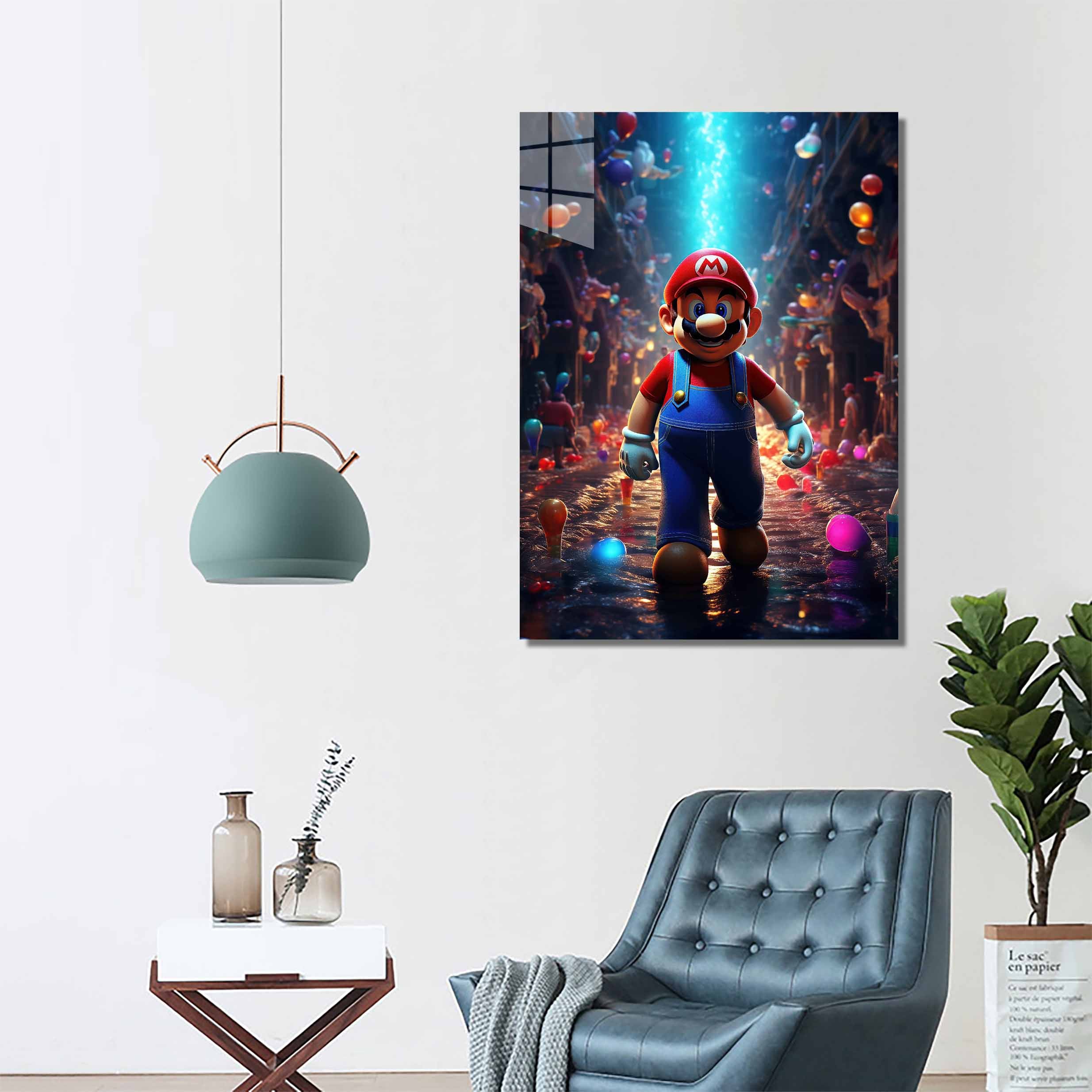 Super Mario Gaming 15-Artwork by @SAMCRO