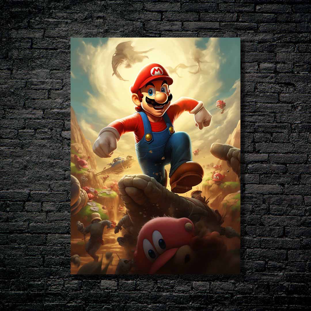Super Mario Gaming 2-designed by @SAMCRO