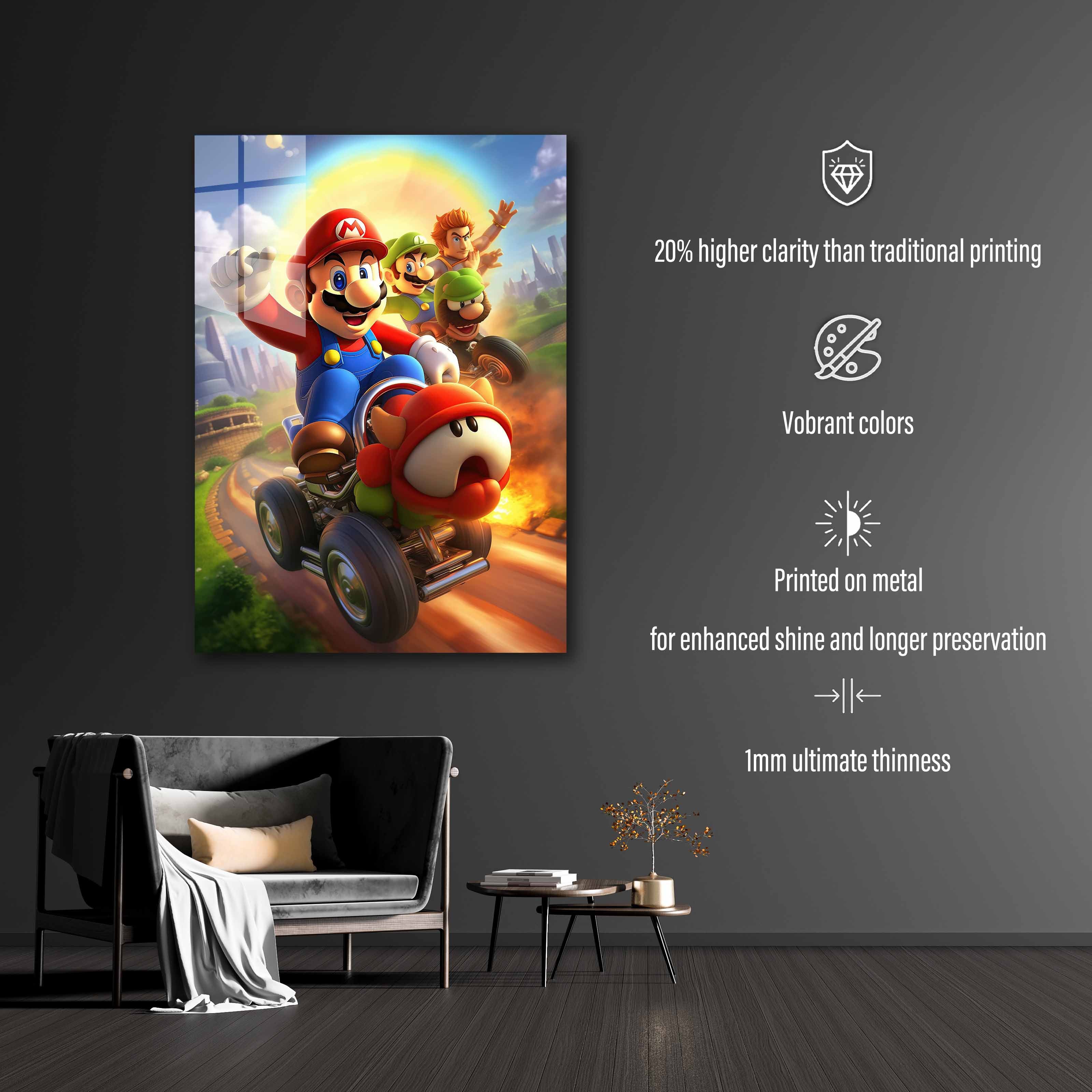 Super Mario Gaming 5-Artwork by @SAMCRO
