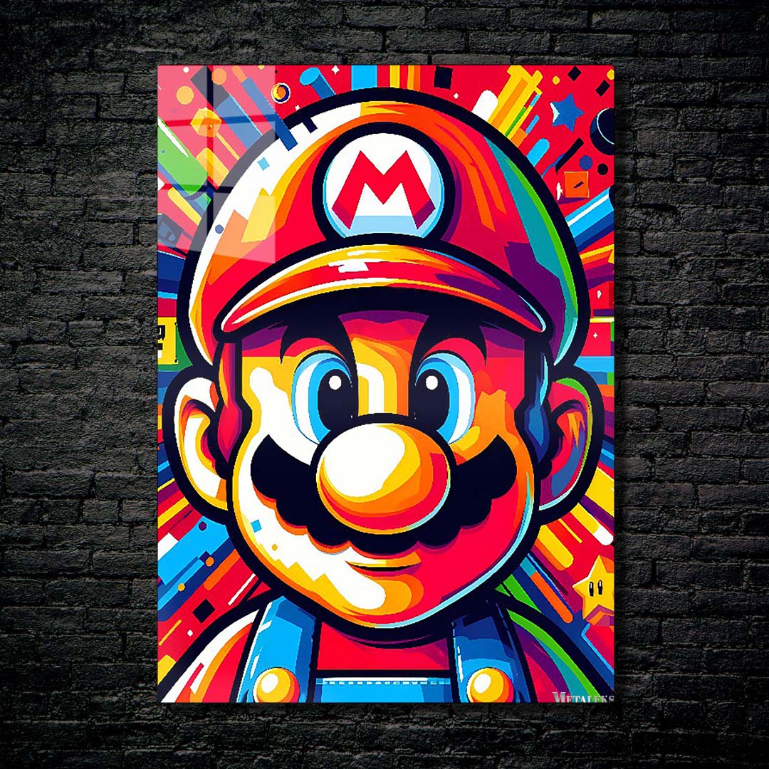 Super Mario V1-Artwork by @Lucifer Art2092