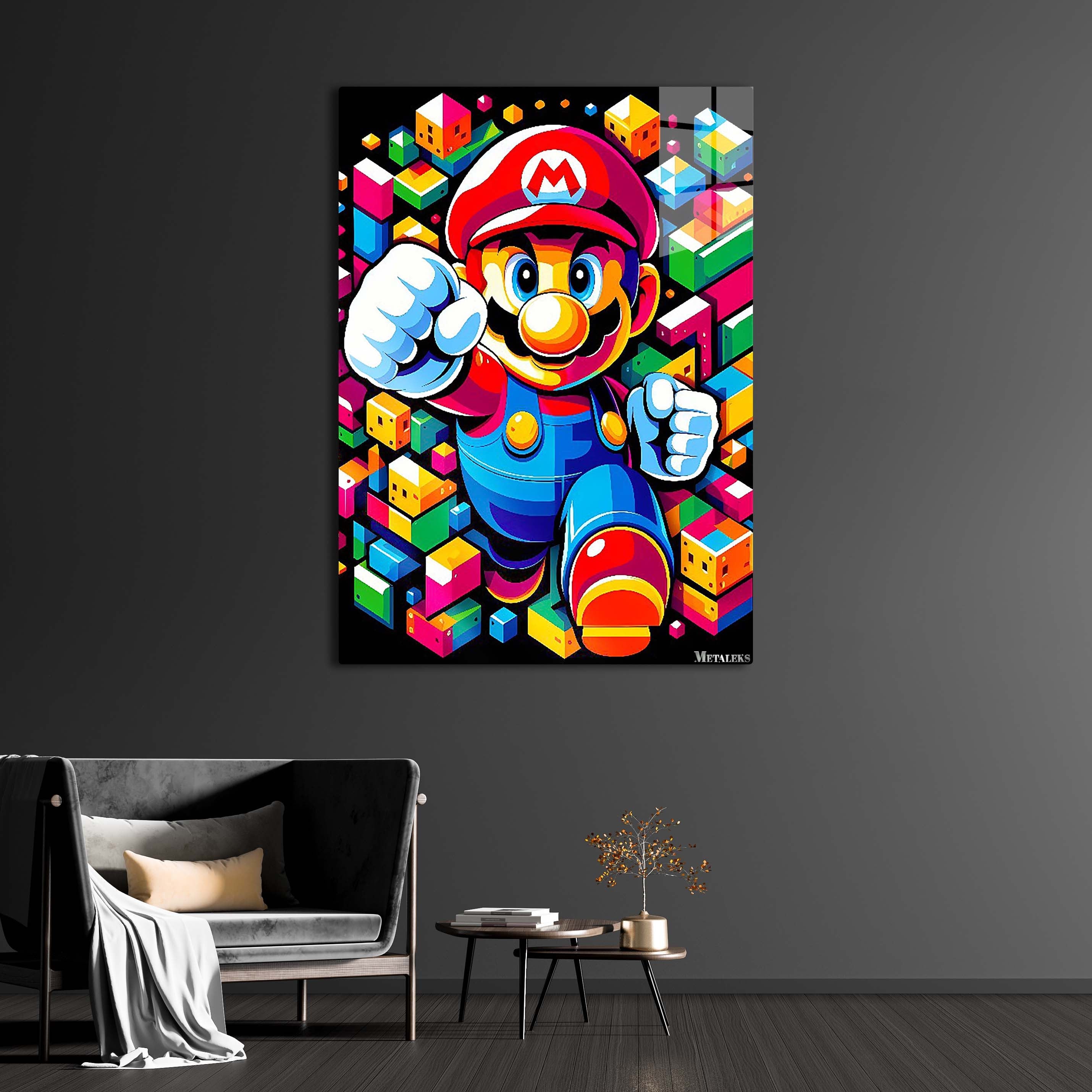 Super Mario v4-Artwork by @Lucifer Art2092