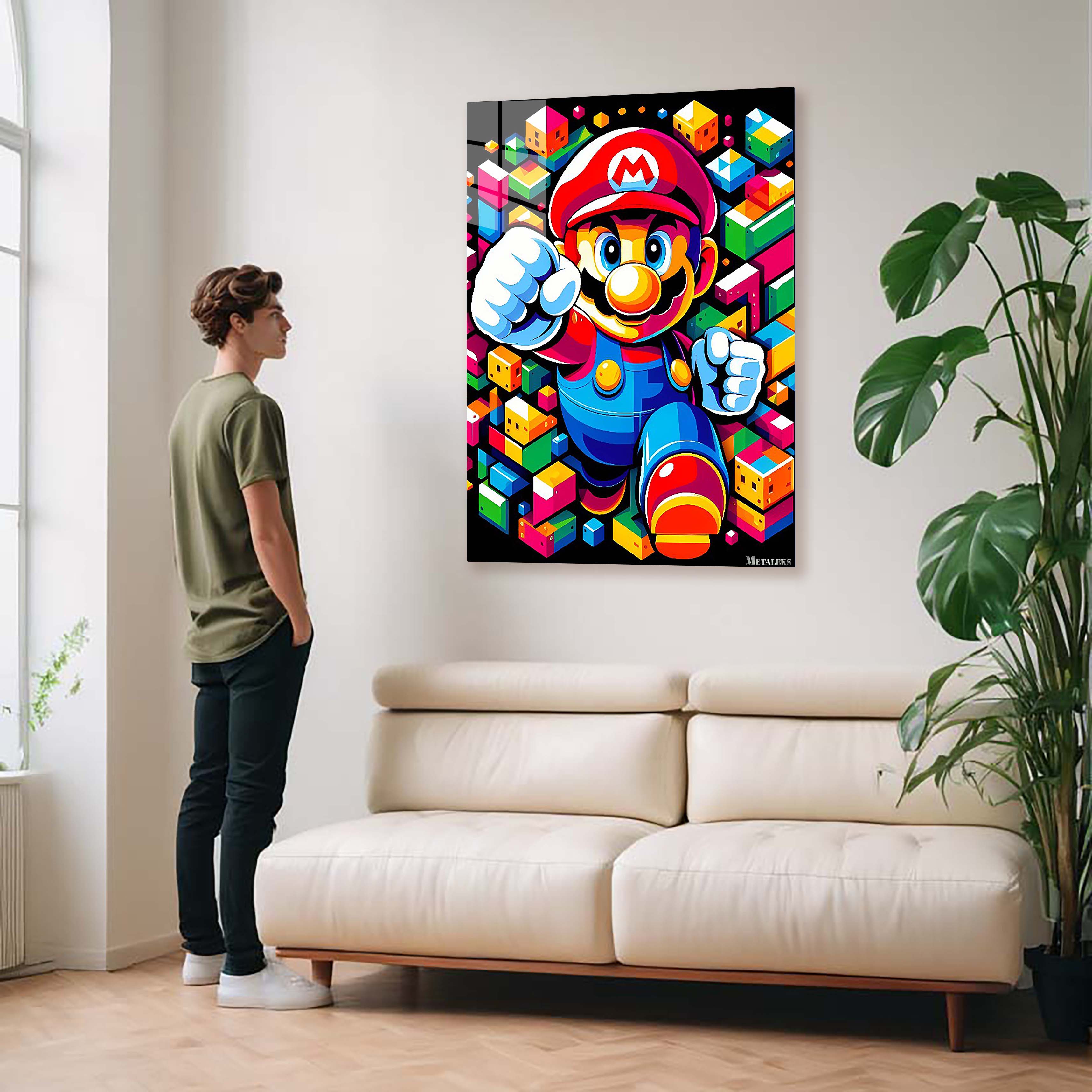 Super Mario v4-Artwork by @Lucifer Art2092