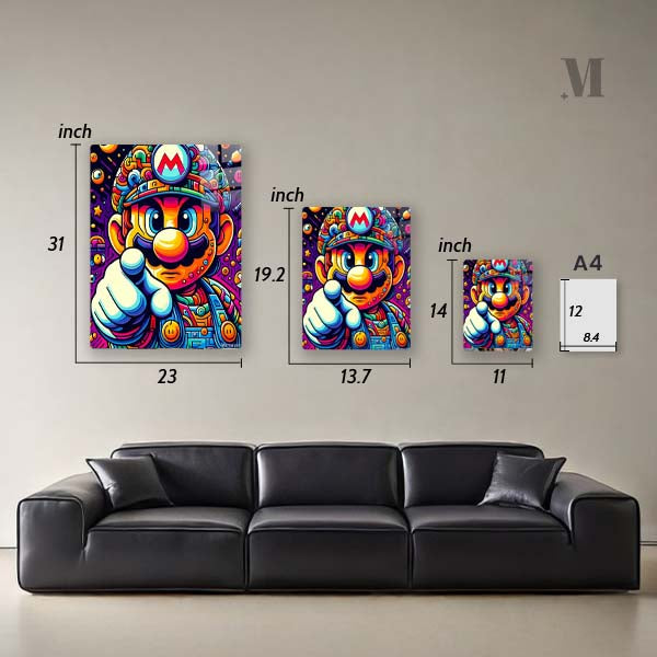 Super Mario v5-Artwork by @Lucifer Art2092