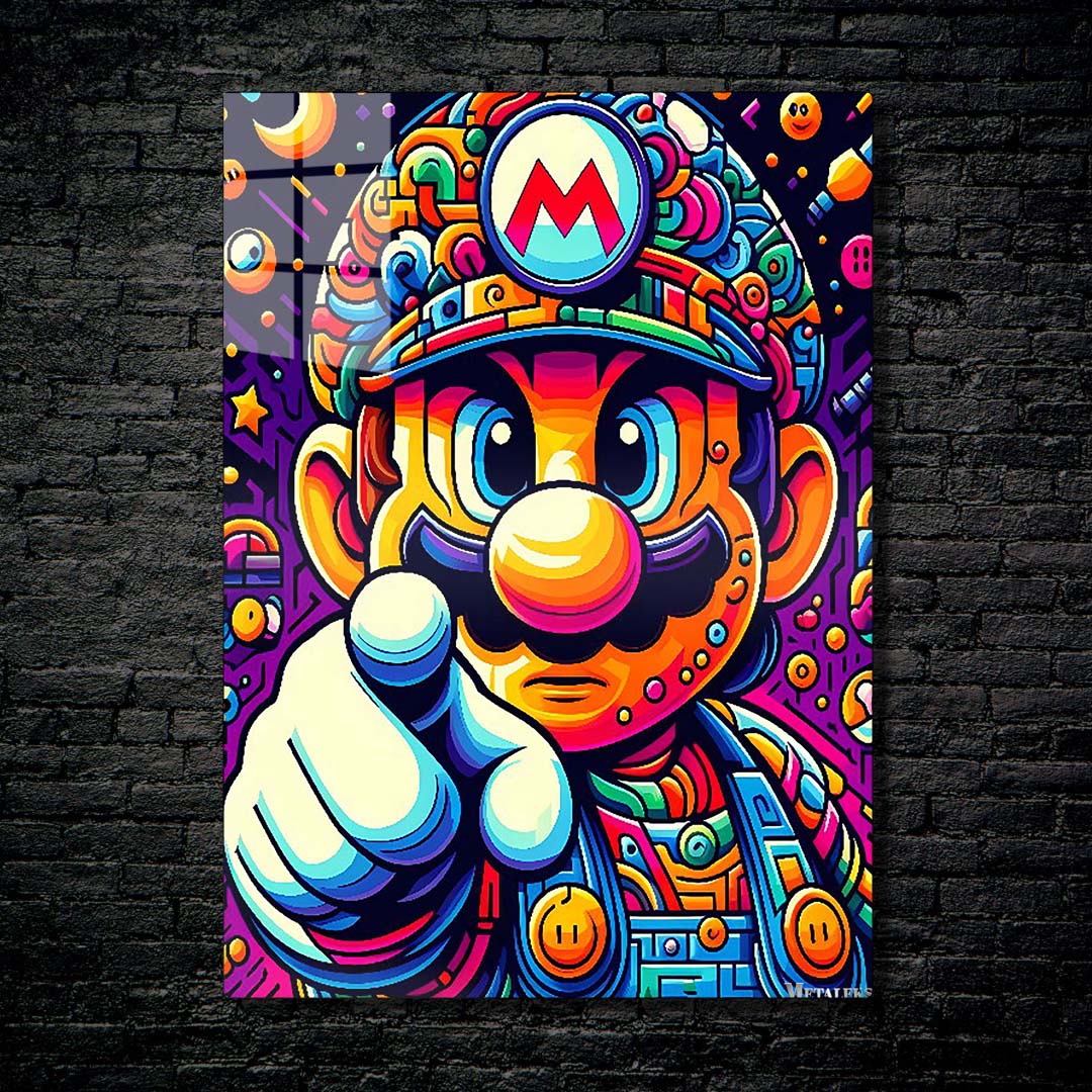 Super Mario v5-Artwork by @Lucifer Art2092