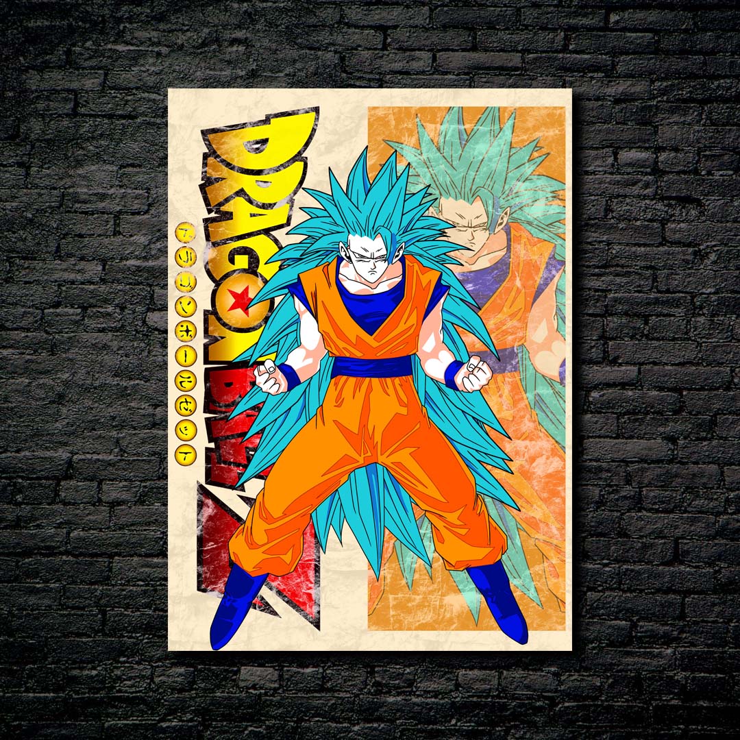 Super Saiyan Dbz-designed by @My Kido Art