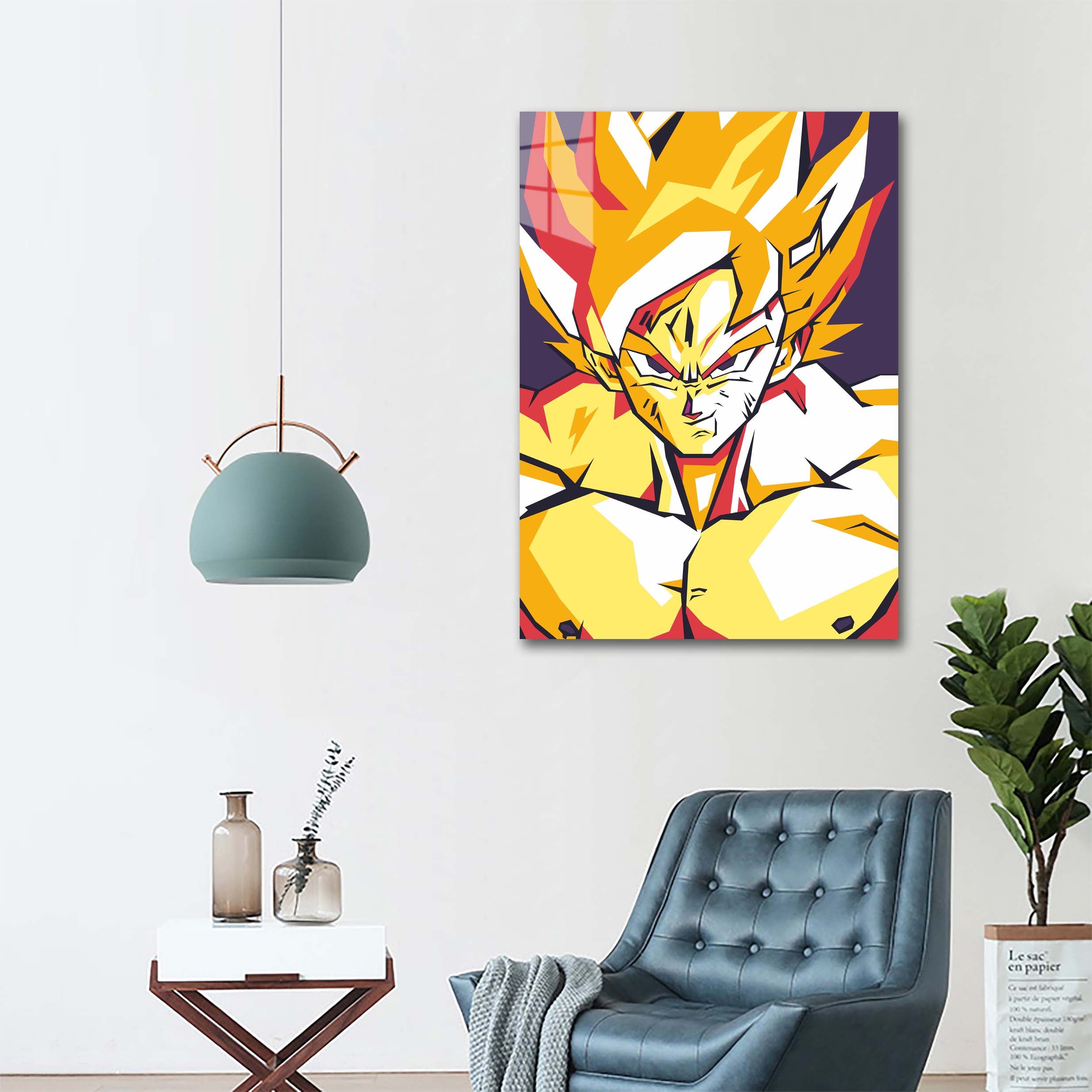 Super Saiyan Goku Dragon Ball-designed by @IqbalKige