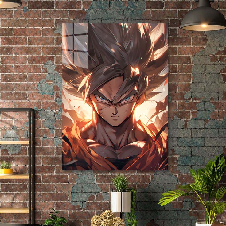 Super Saiyan Goku-designed by @Artfinity