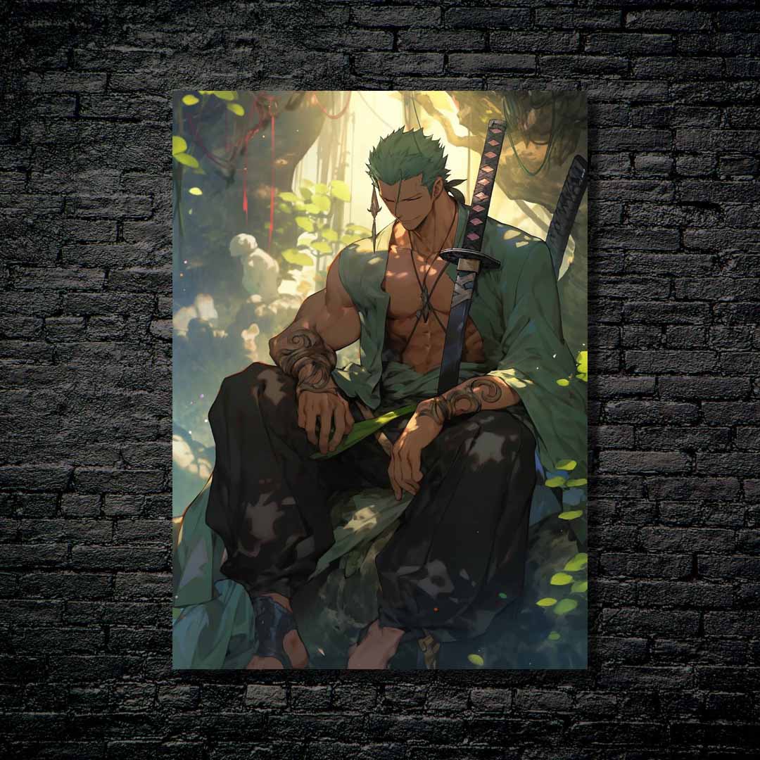 Swordsman's Resolve_ Zoro's Unyielding Blade