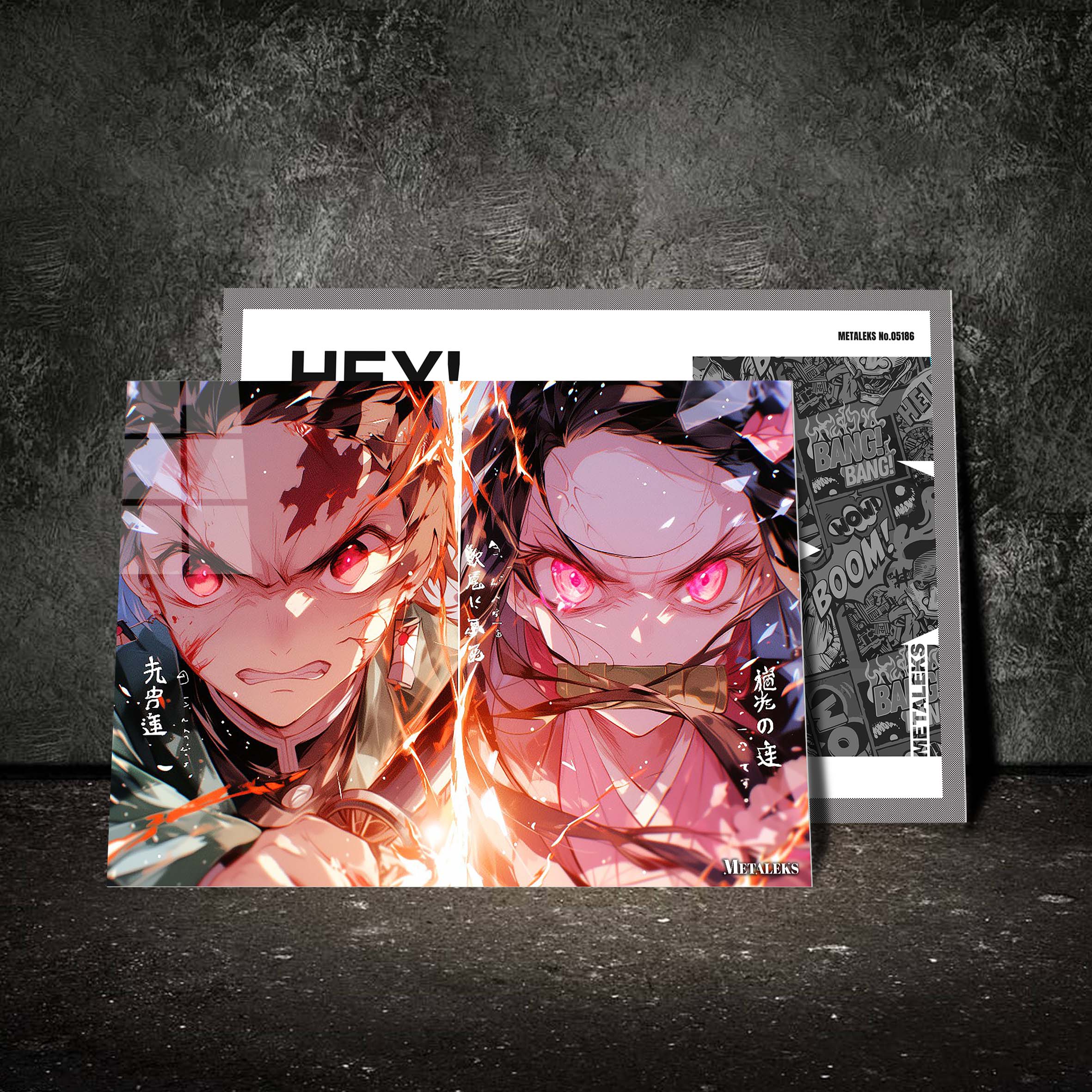 Tanjiro And Nejuko | Demon Slayer-designed by @Staylo Art