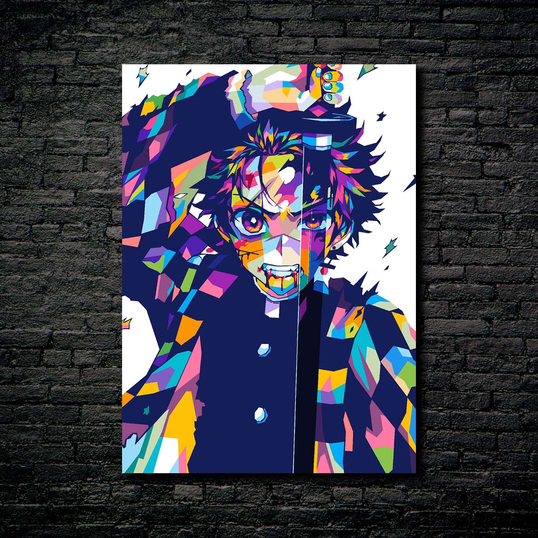 Tanjiro Kamado WPAP-designed by @V Styler