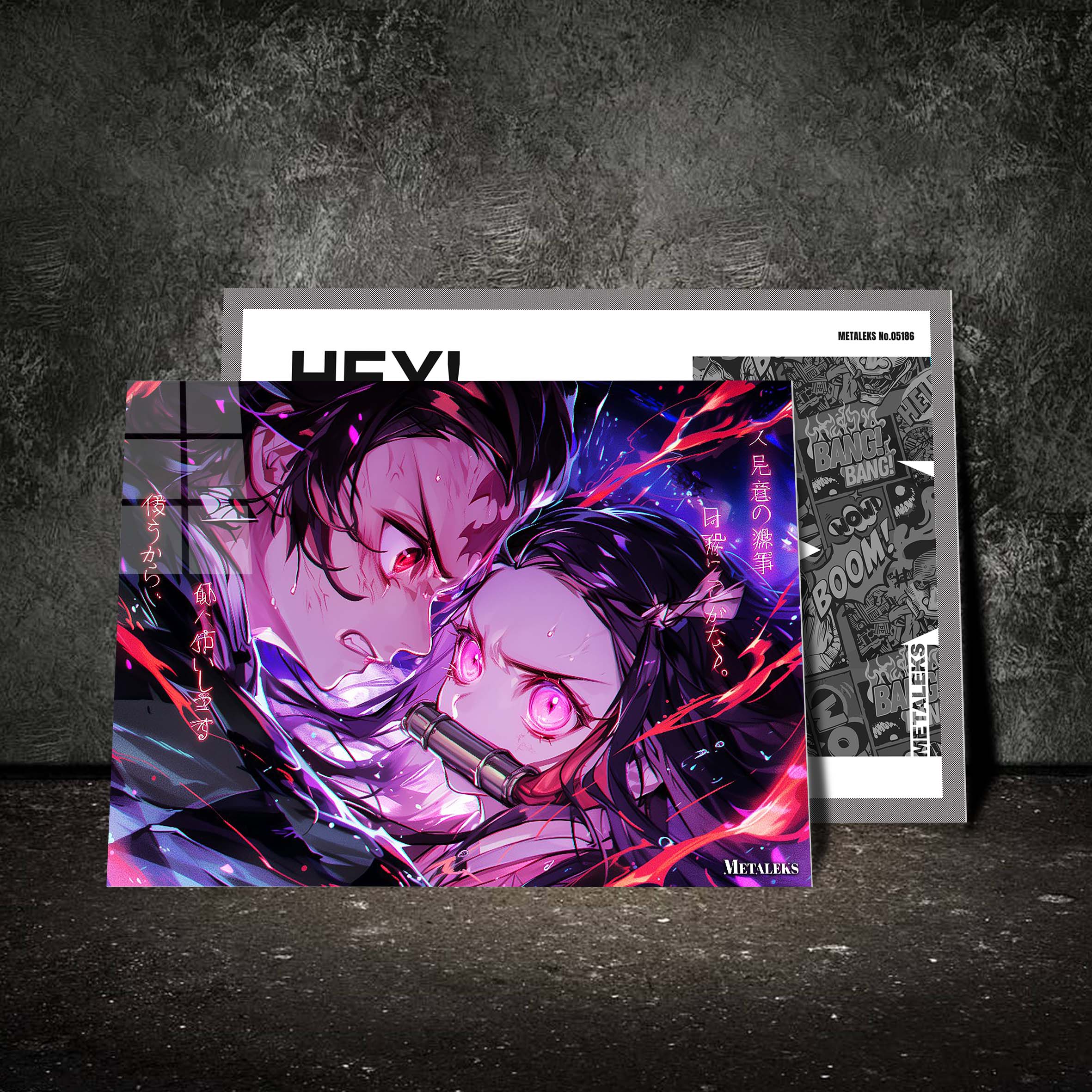 Tanjiro and Nezuke Kamado | Demon Slayer-designed by @Beat Art