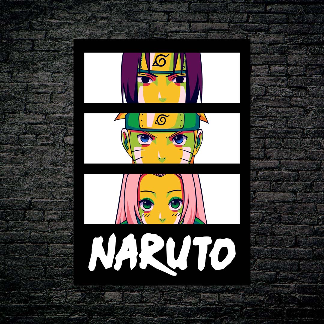 Team 7 Naruto Kids-designed by @PXI7_